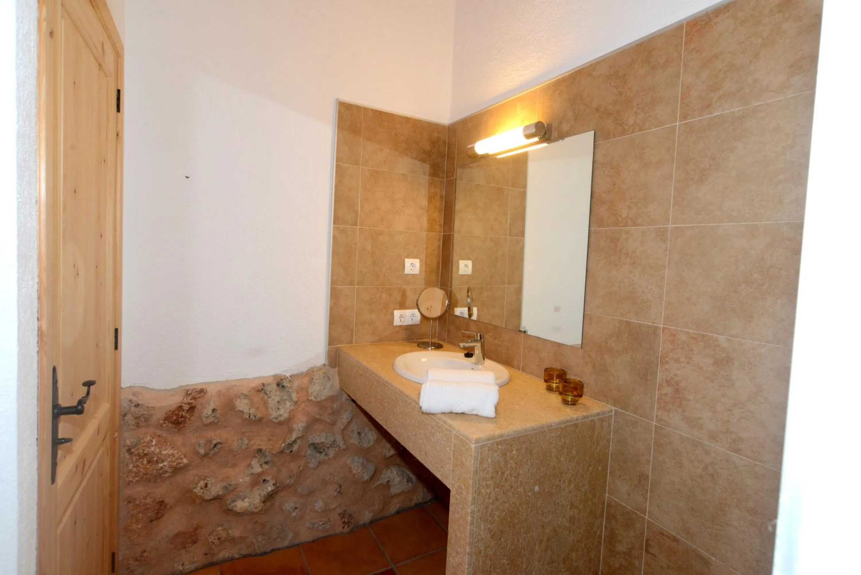 Bathroom in Can Porretí Agroturisme