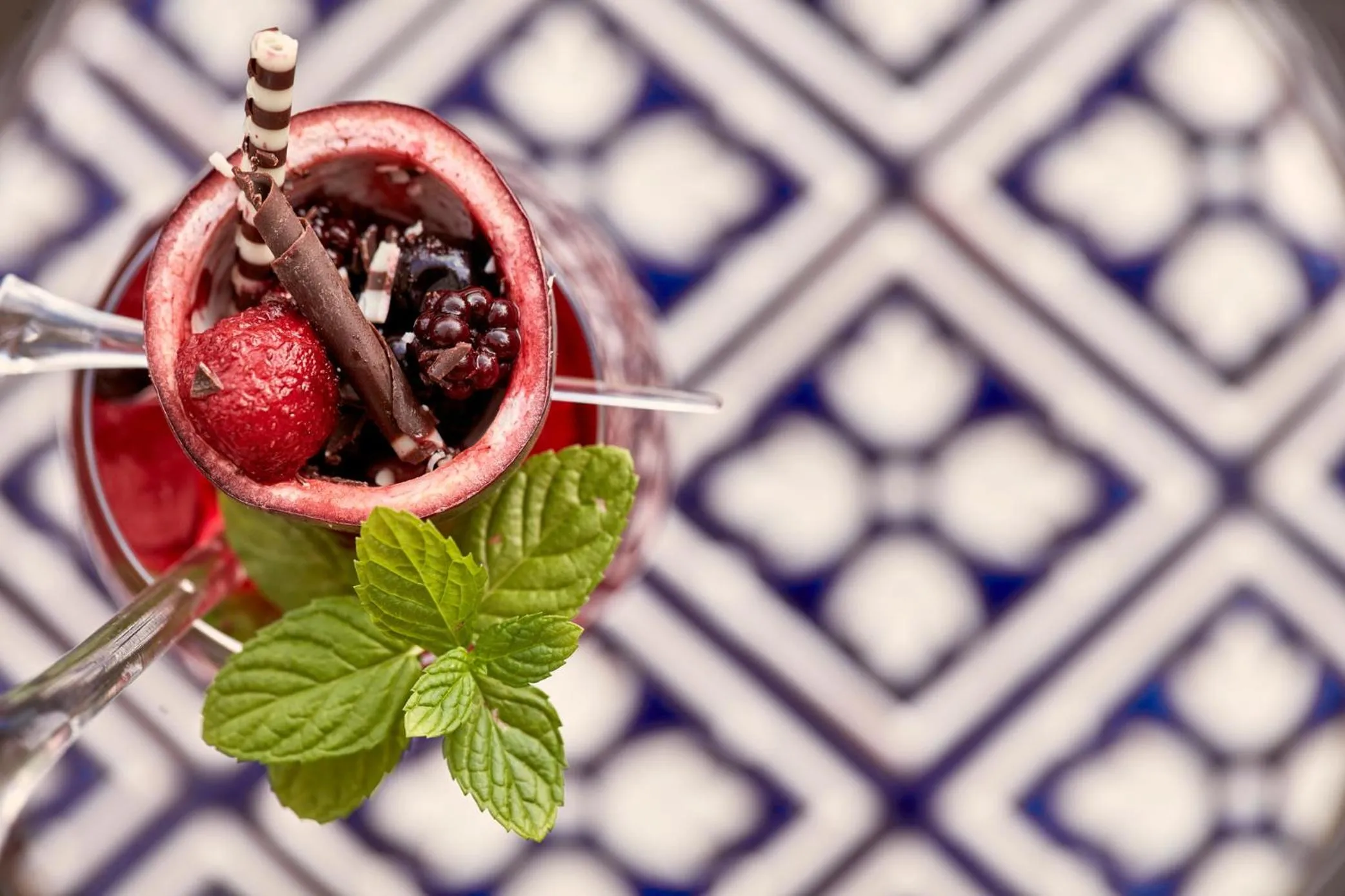 Food and drinks in Grecian Park