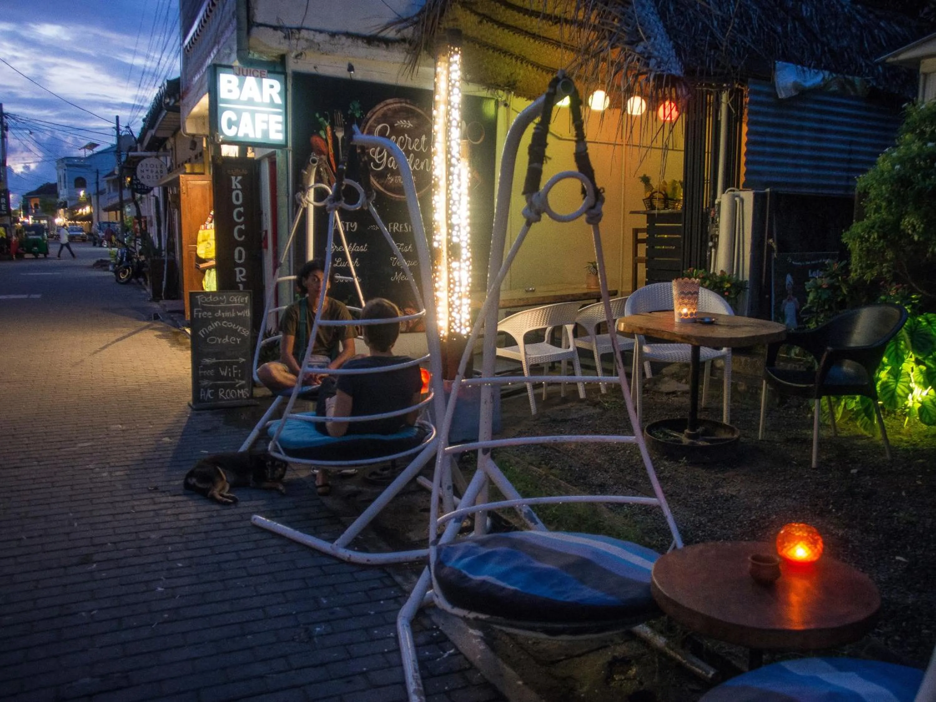 Patio in Secret Garden Galle Fort