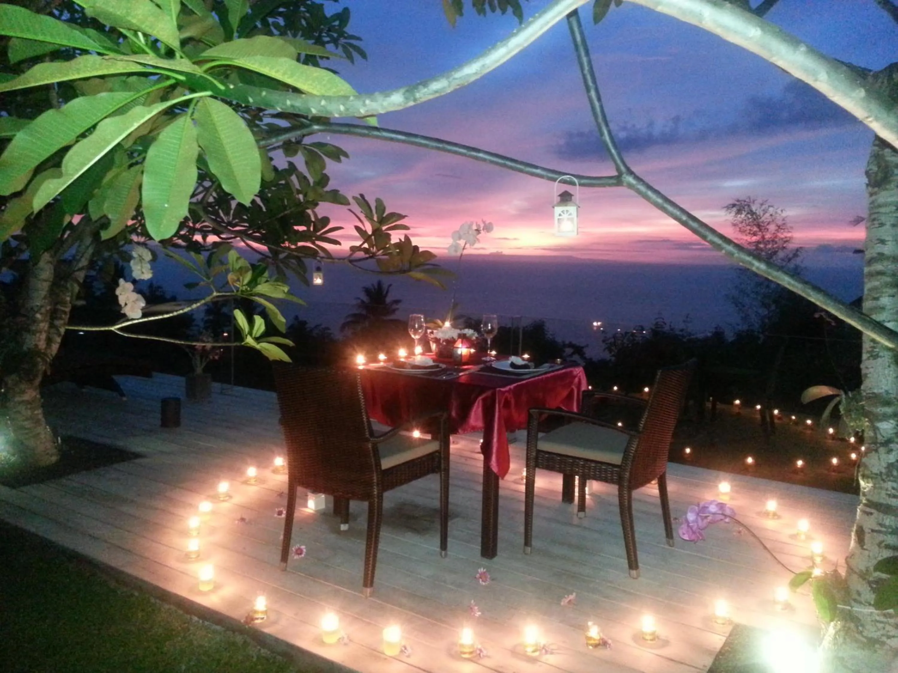 Food and drinks in The Puncak Lombok