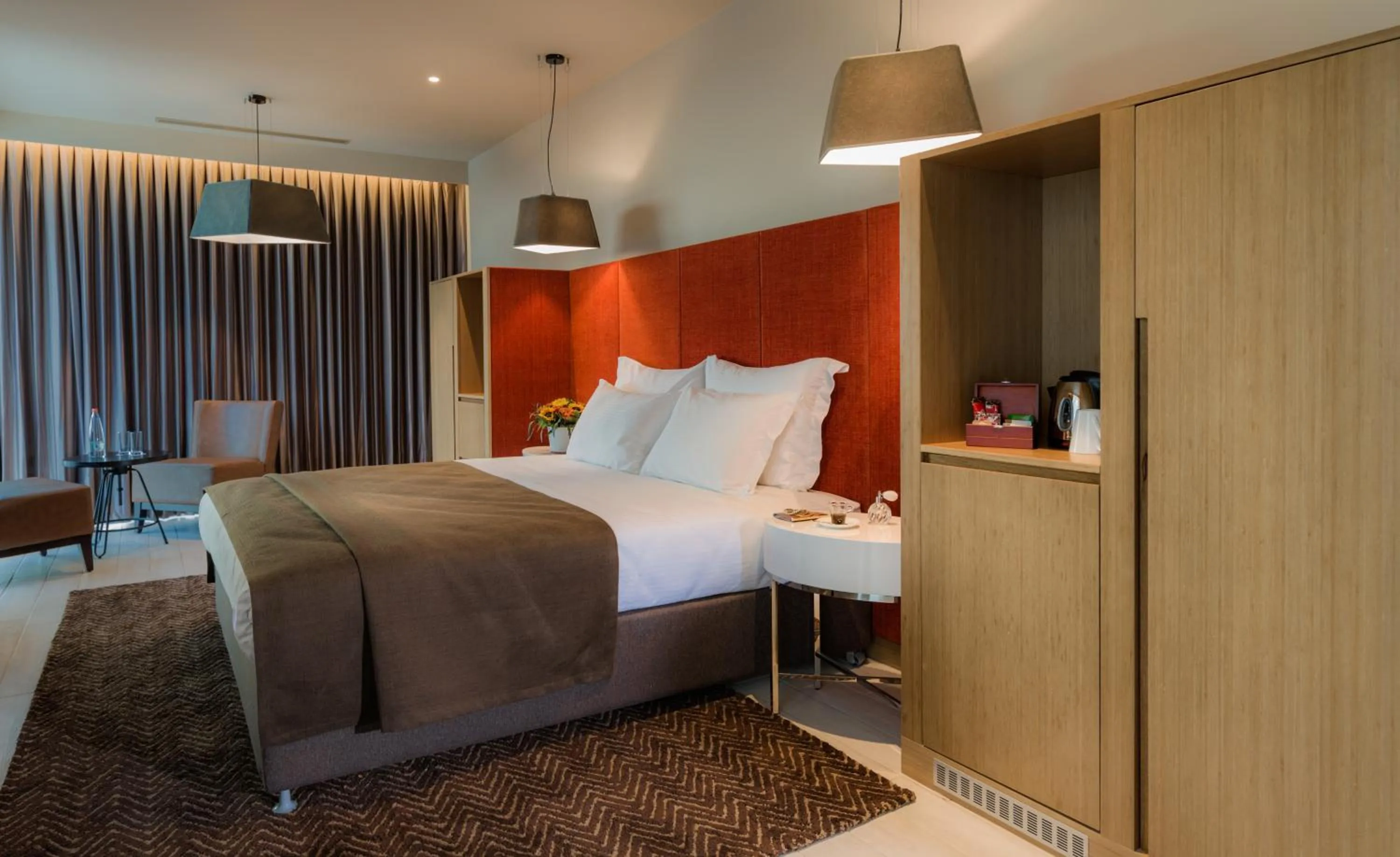 Bed in Prima Link Hotel