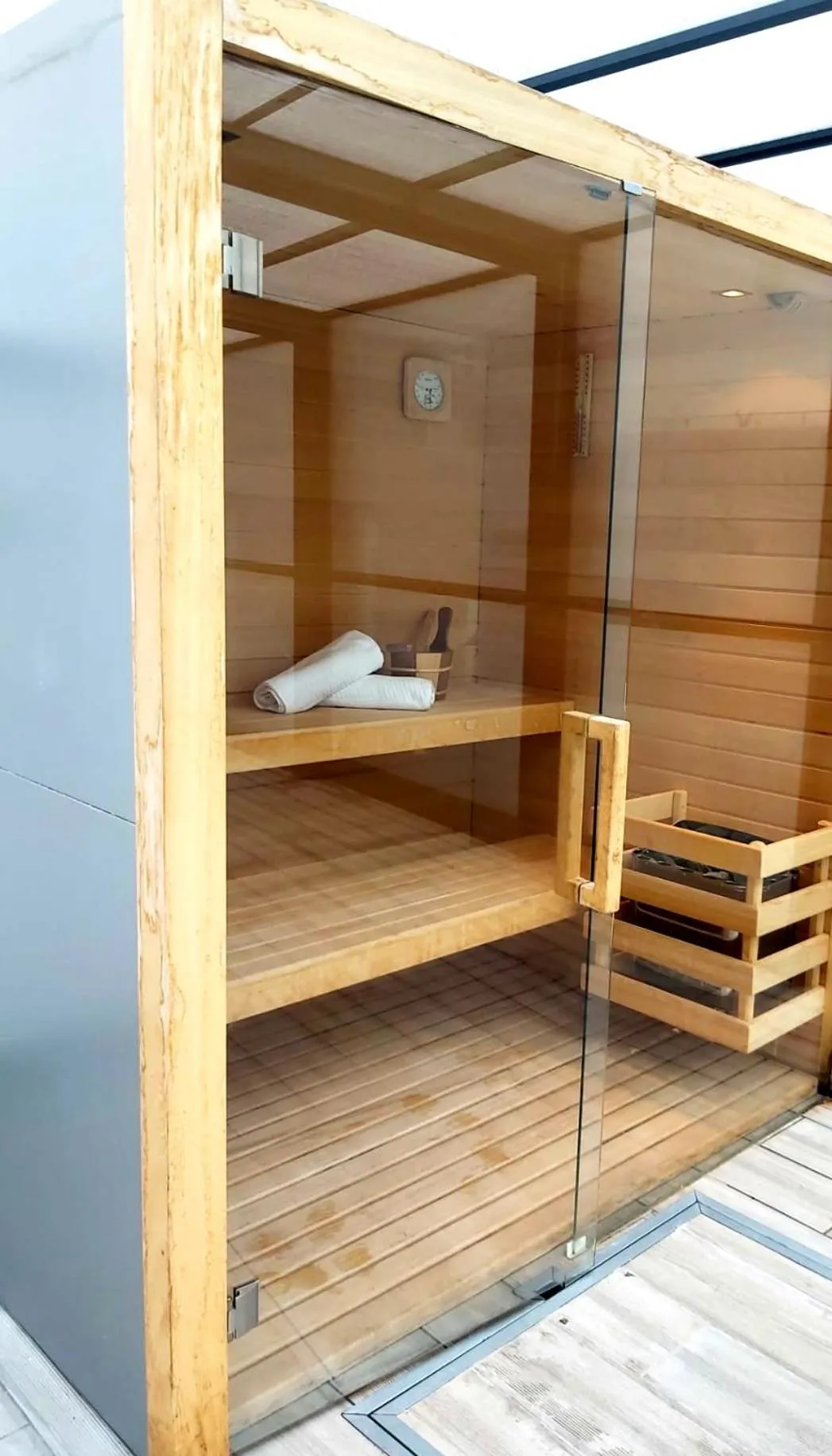 Sauna in Milfontes Guest House - Duna Parque Resorts & Hotels