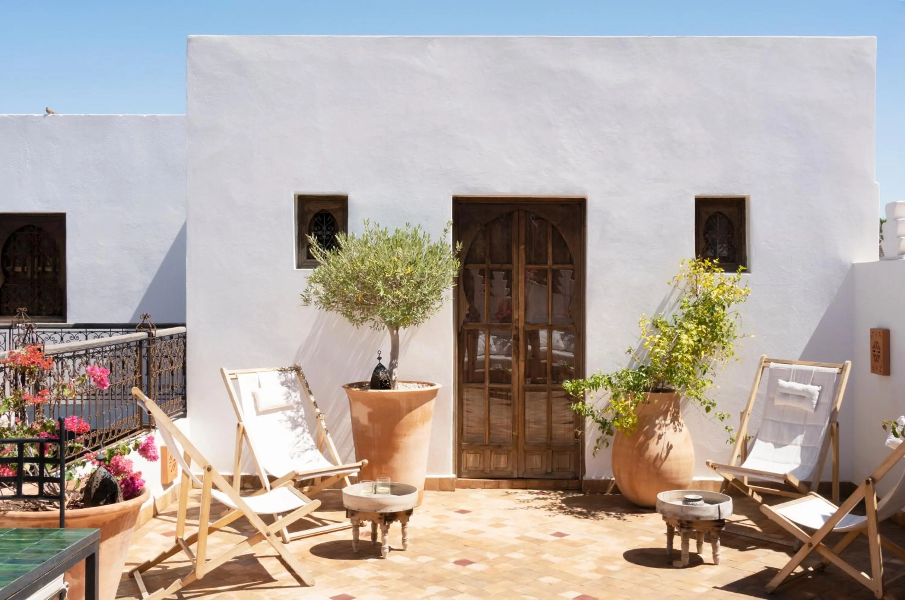 Patio in Riad Sashema