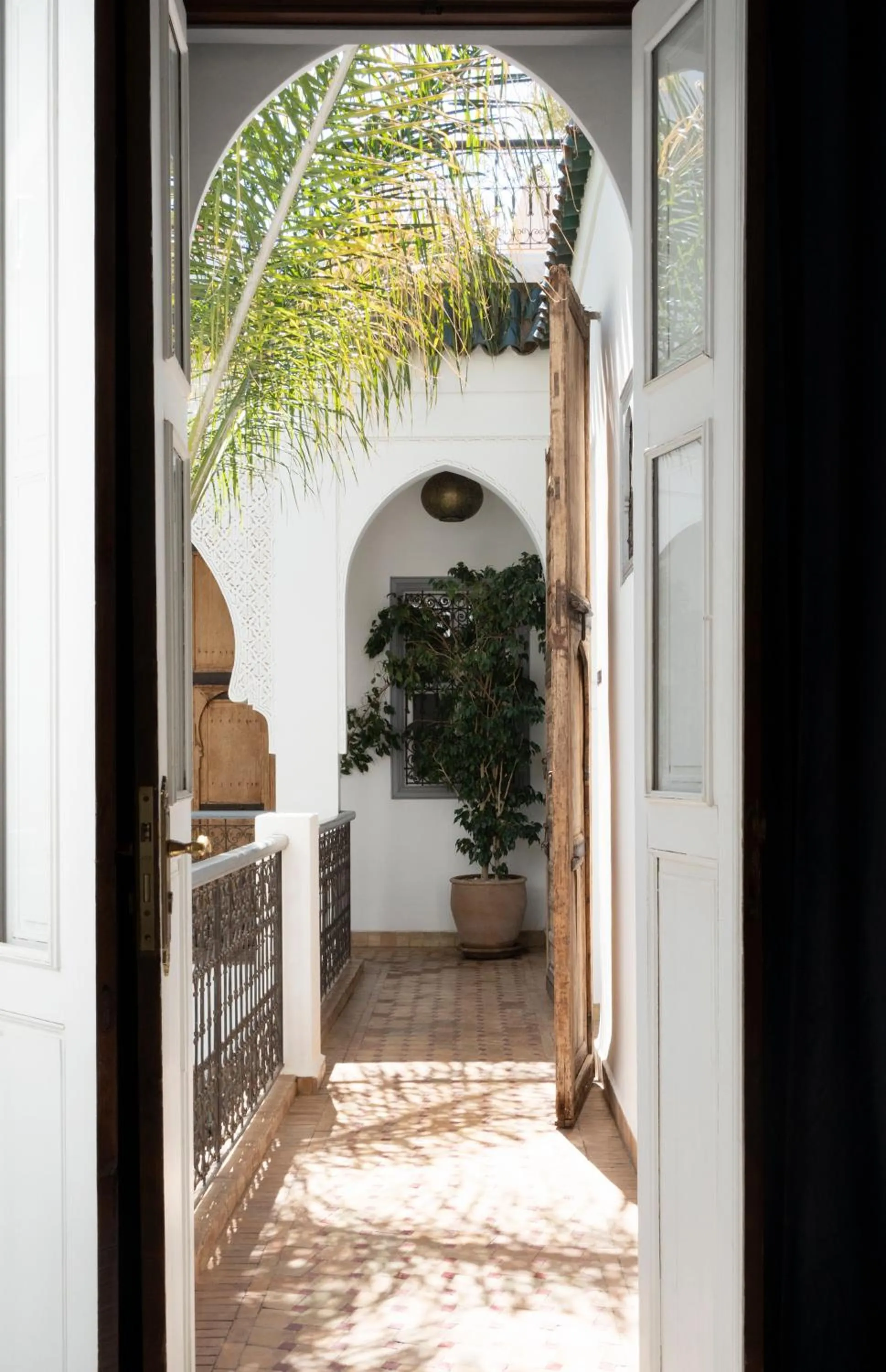 Patio in Riad Sashema