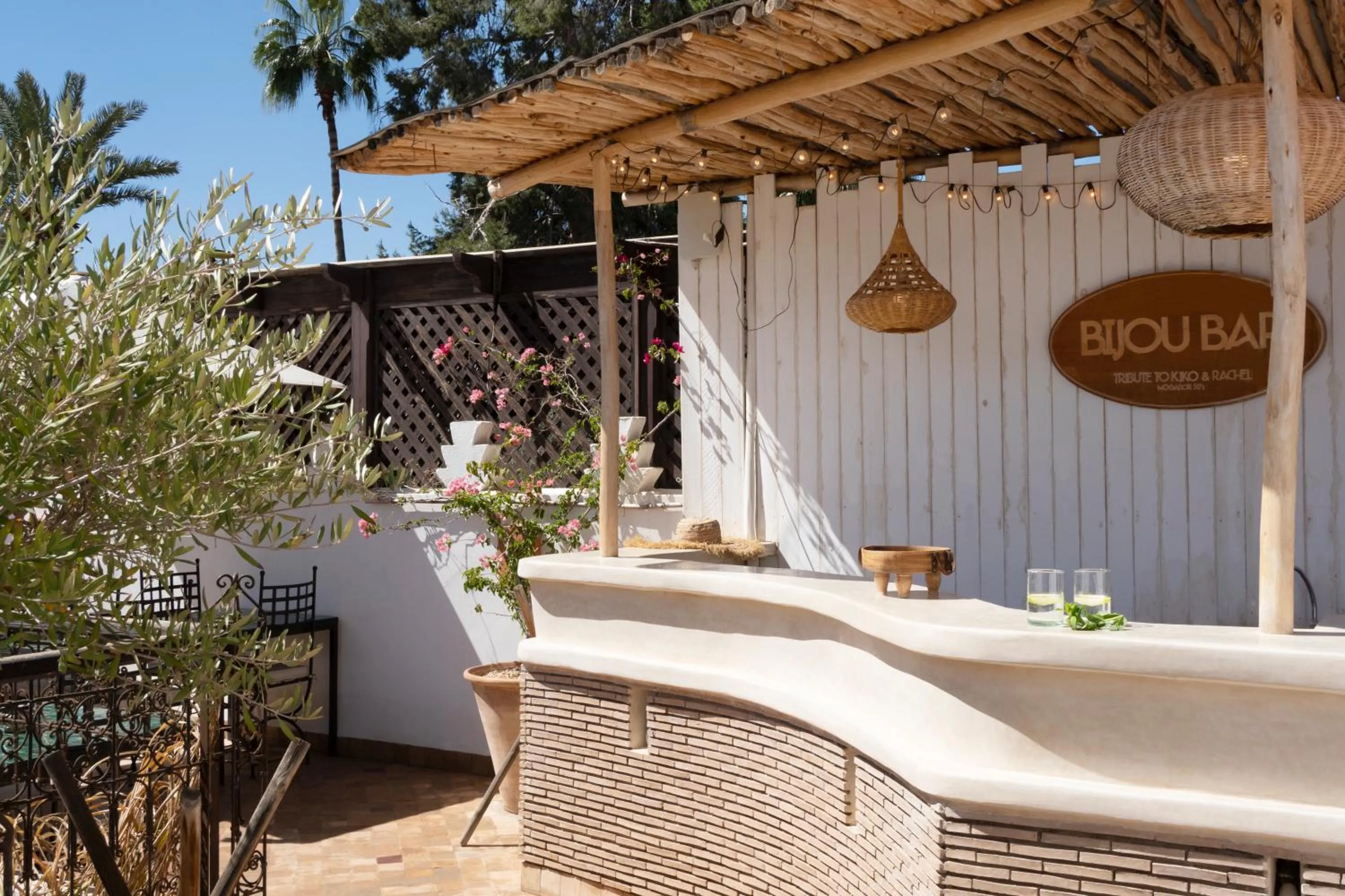 Patio in Riad Sashema