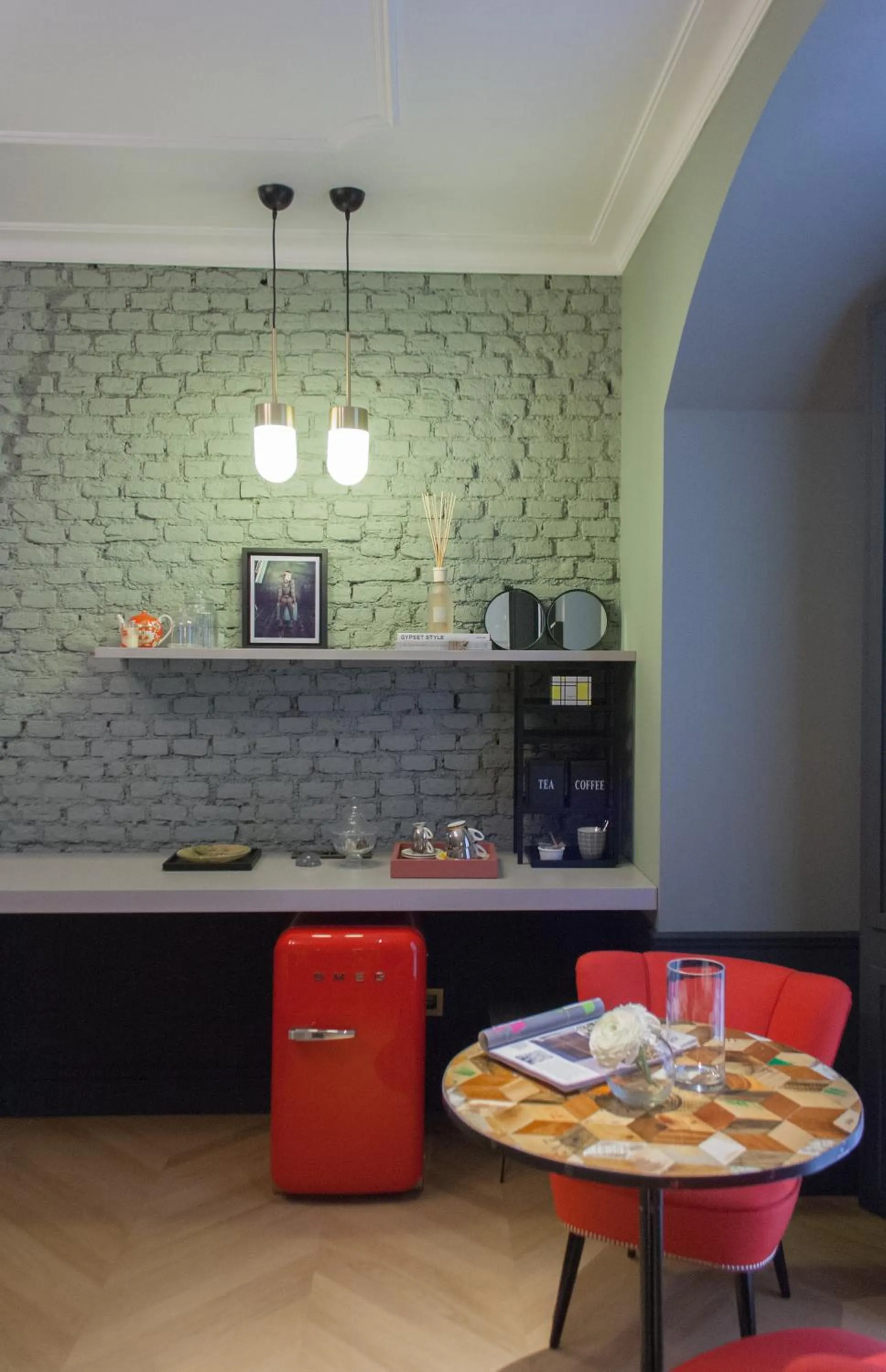 Seating area in Pandenus rooms