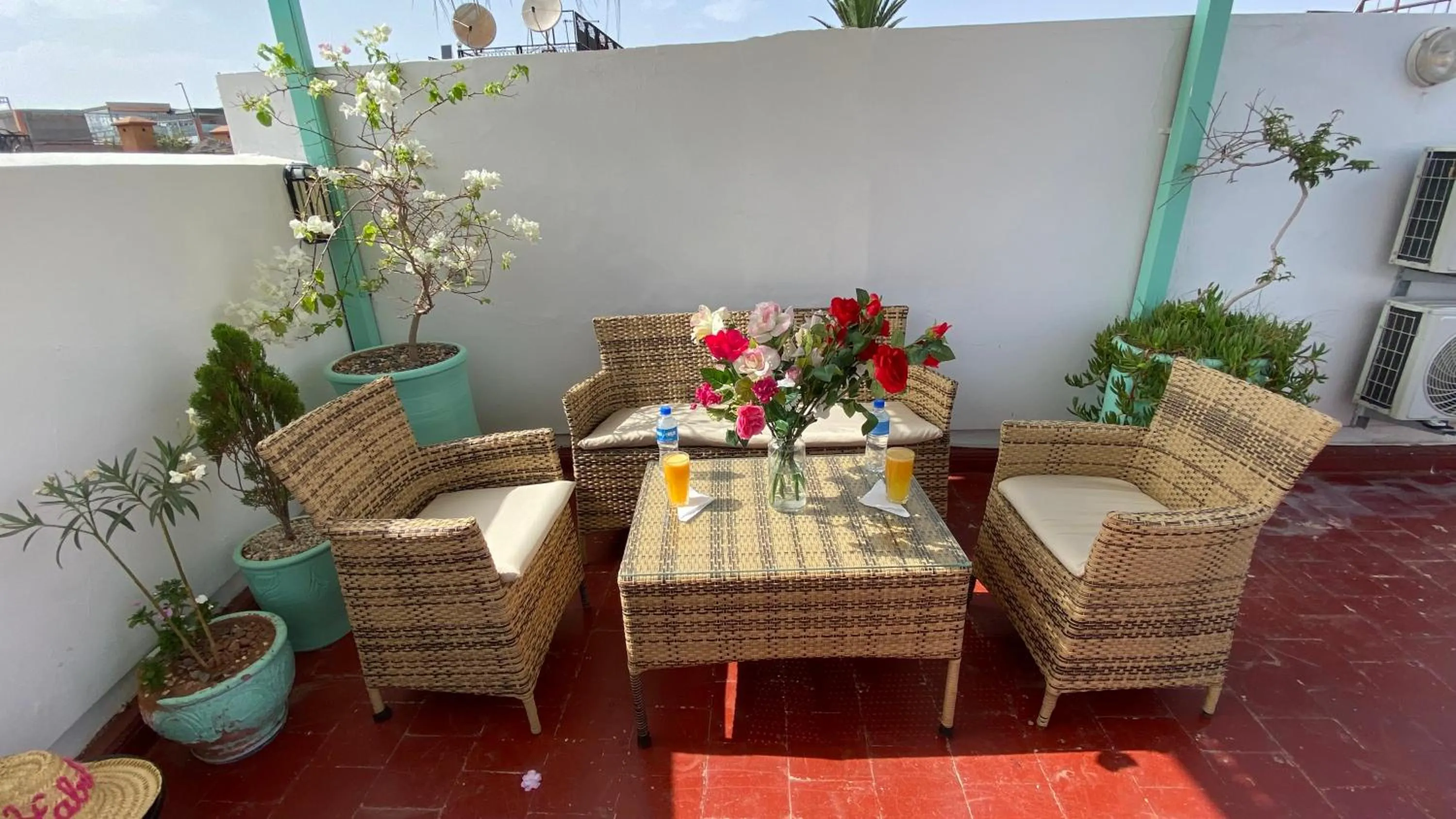 Patio in Riad Morocco Sky