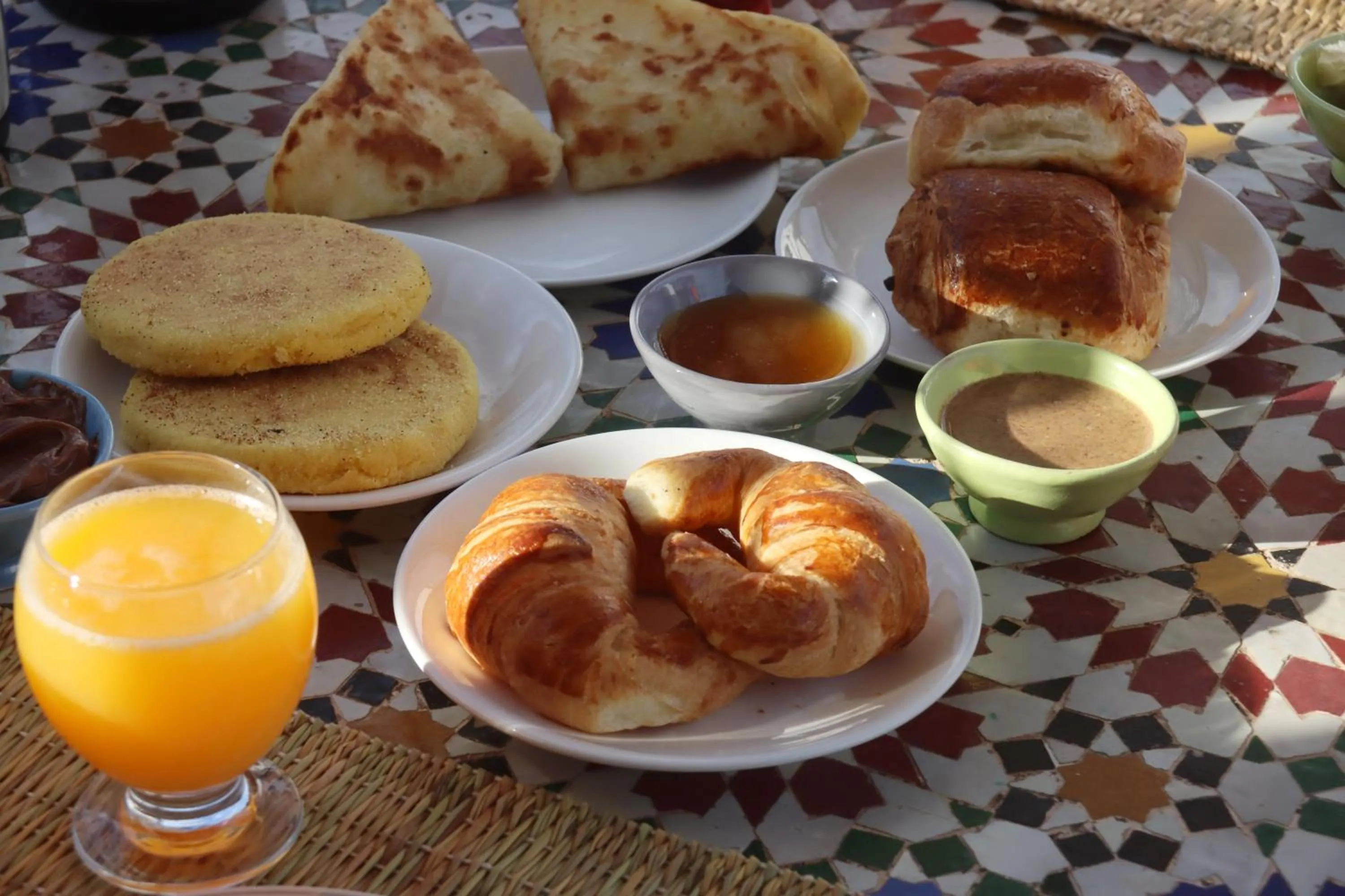 Balcony/Terrace in Riad Morocco Sky
