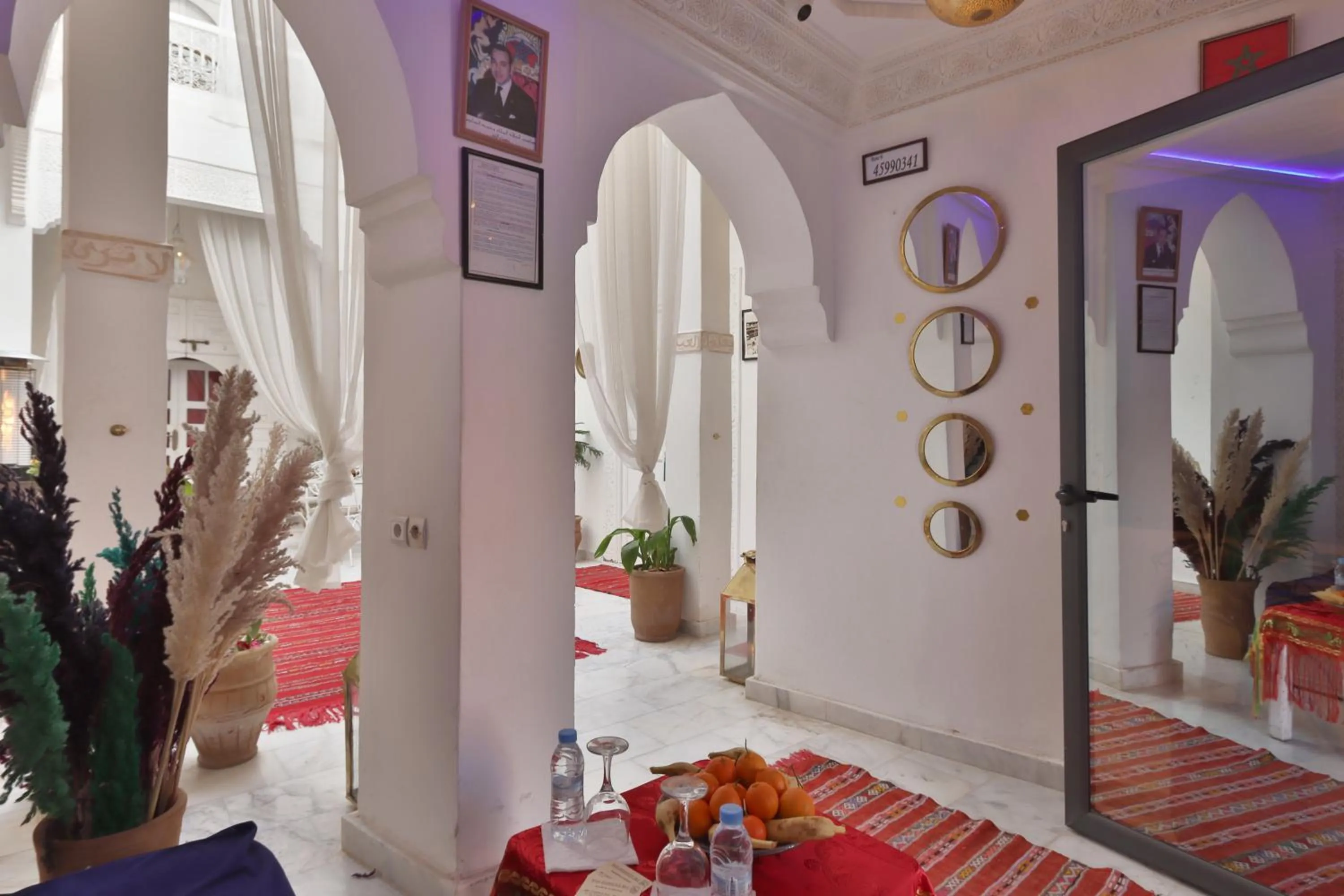 Food in Riad Morocco Sky