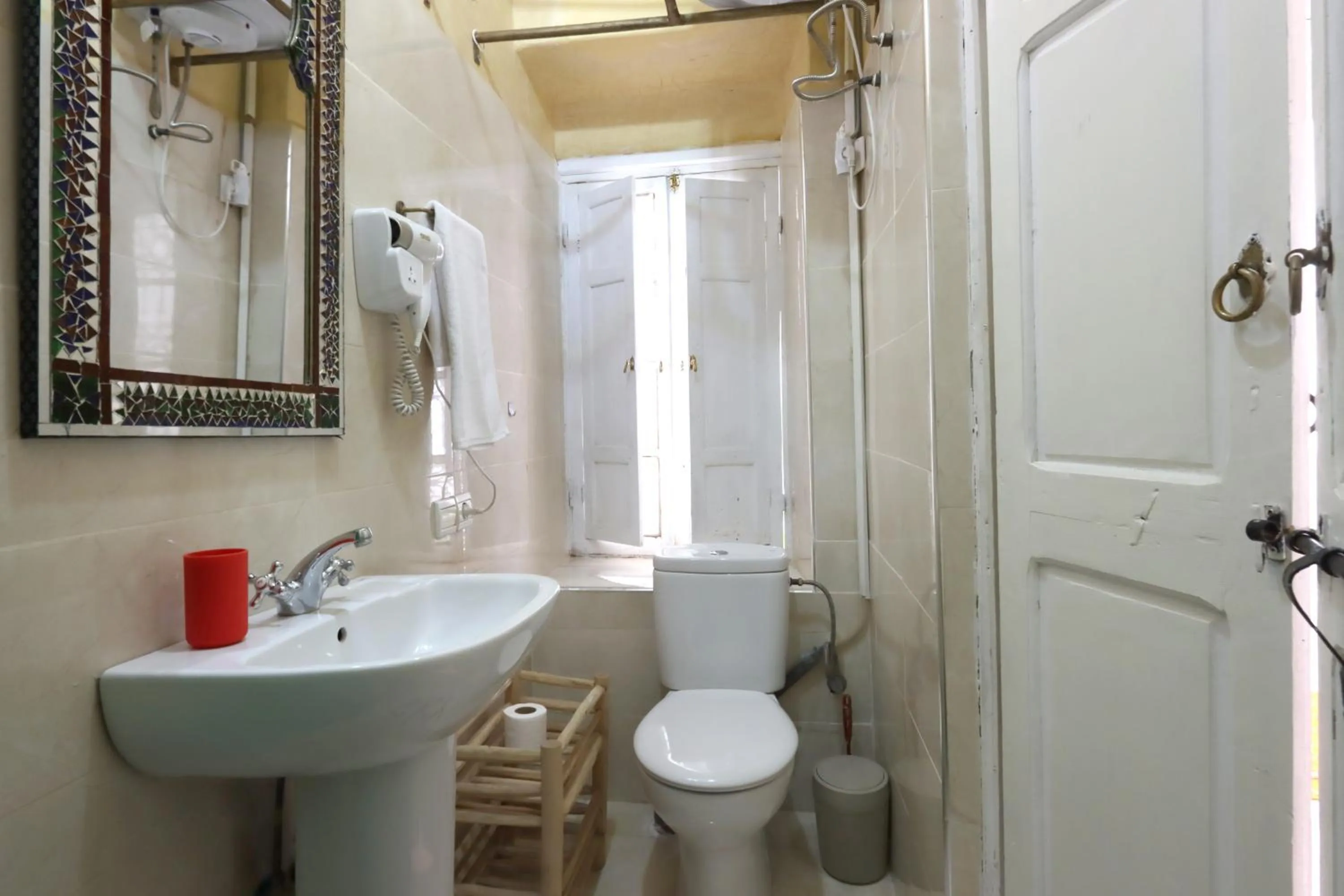 Shower in Riad Morocco Sky