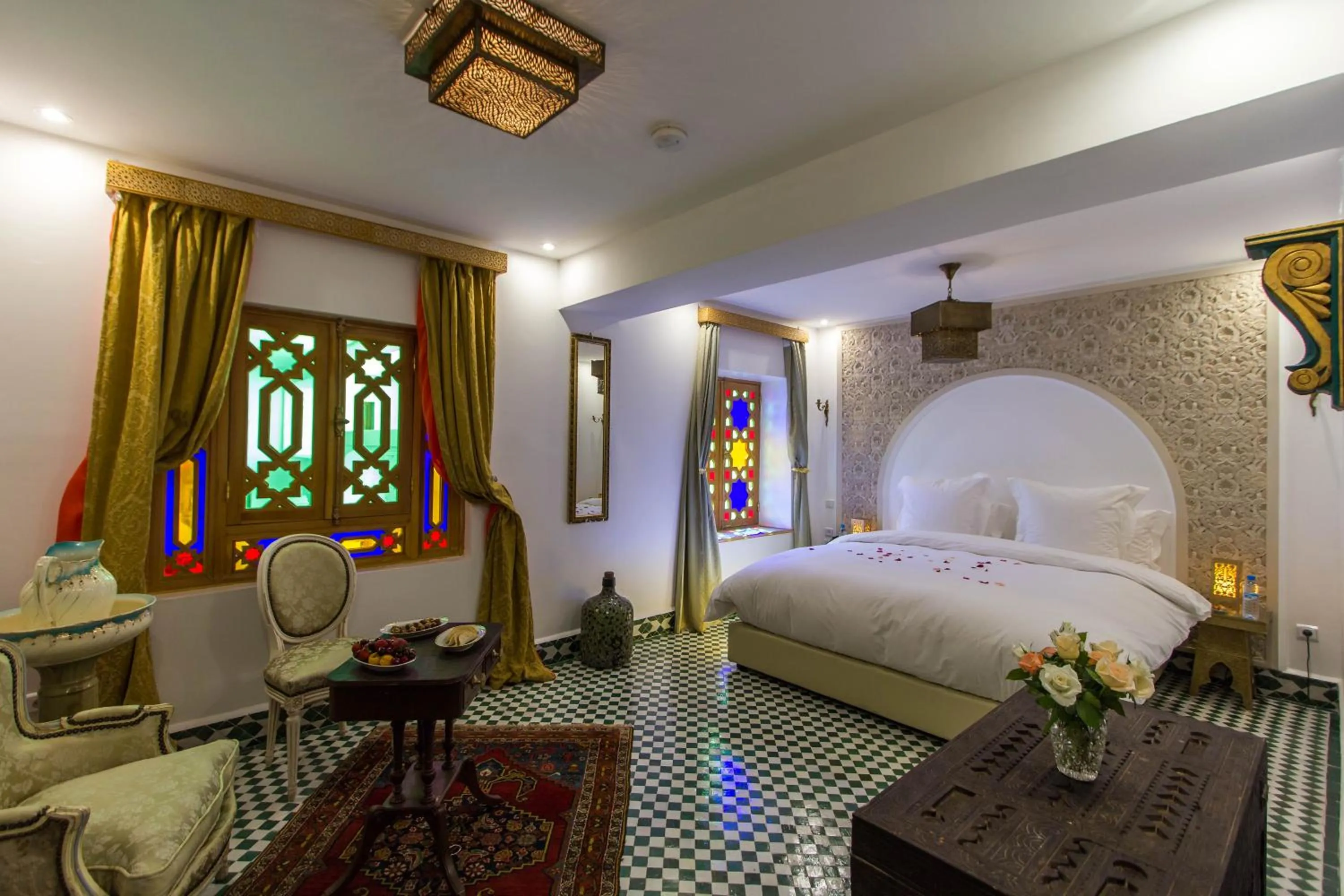 Bedroom, Bed in Riad Amor - Suite & Spa