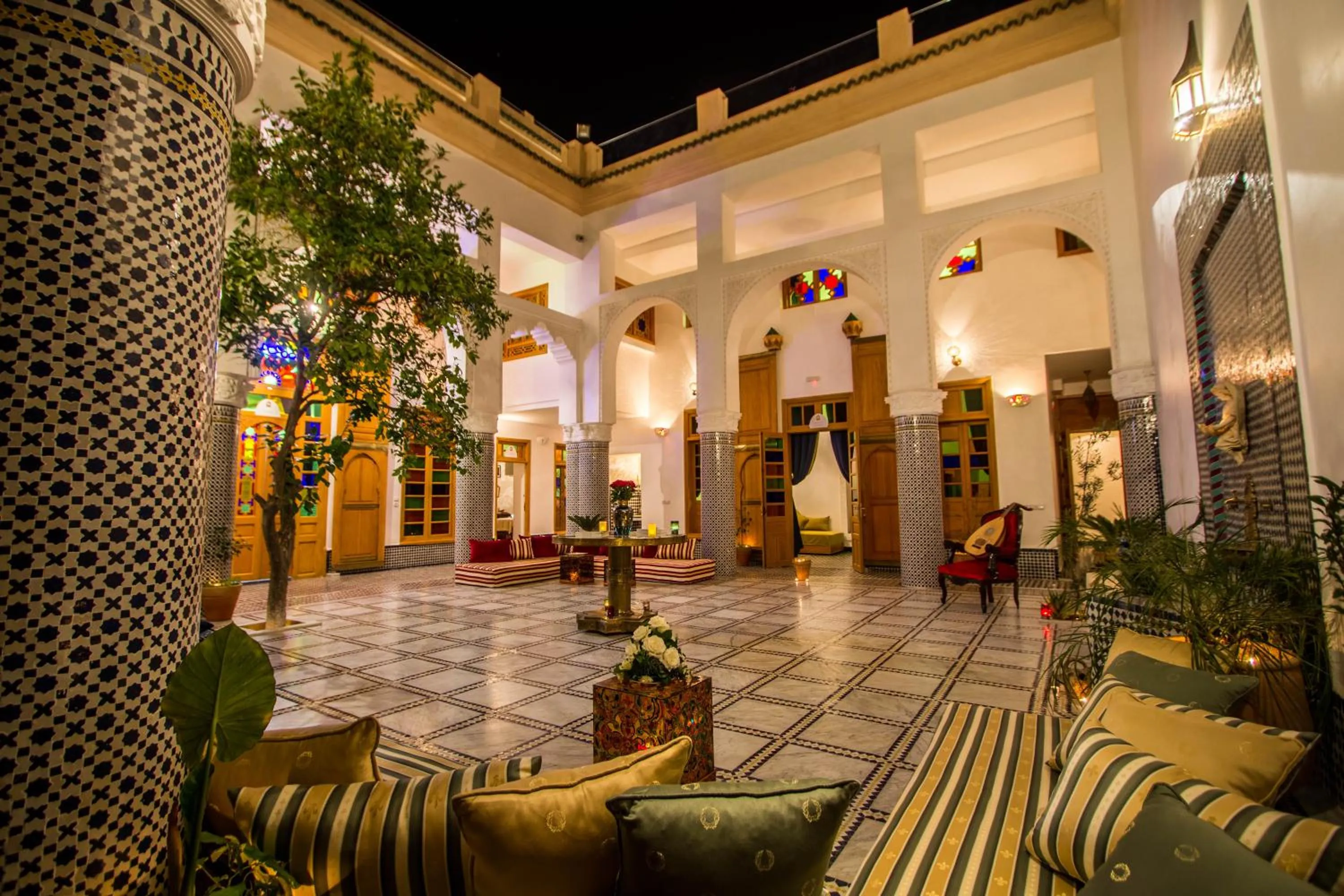 Patio in Riad Amor - Suite & Spa