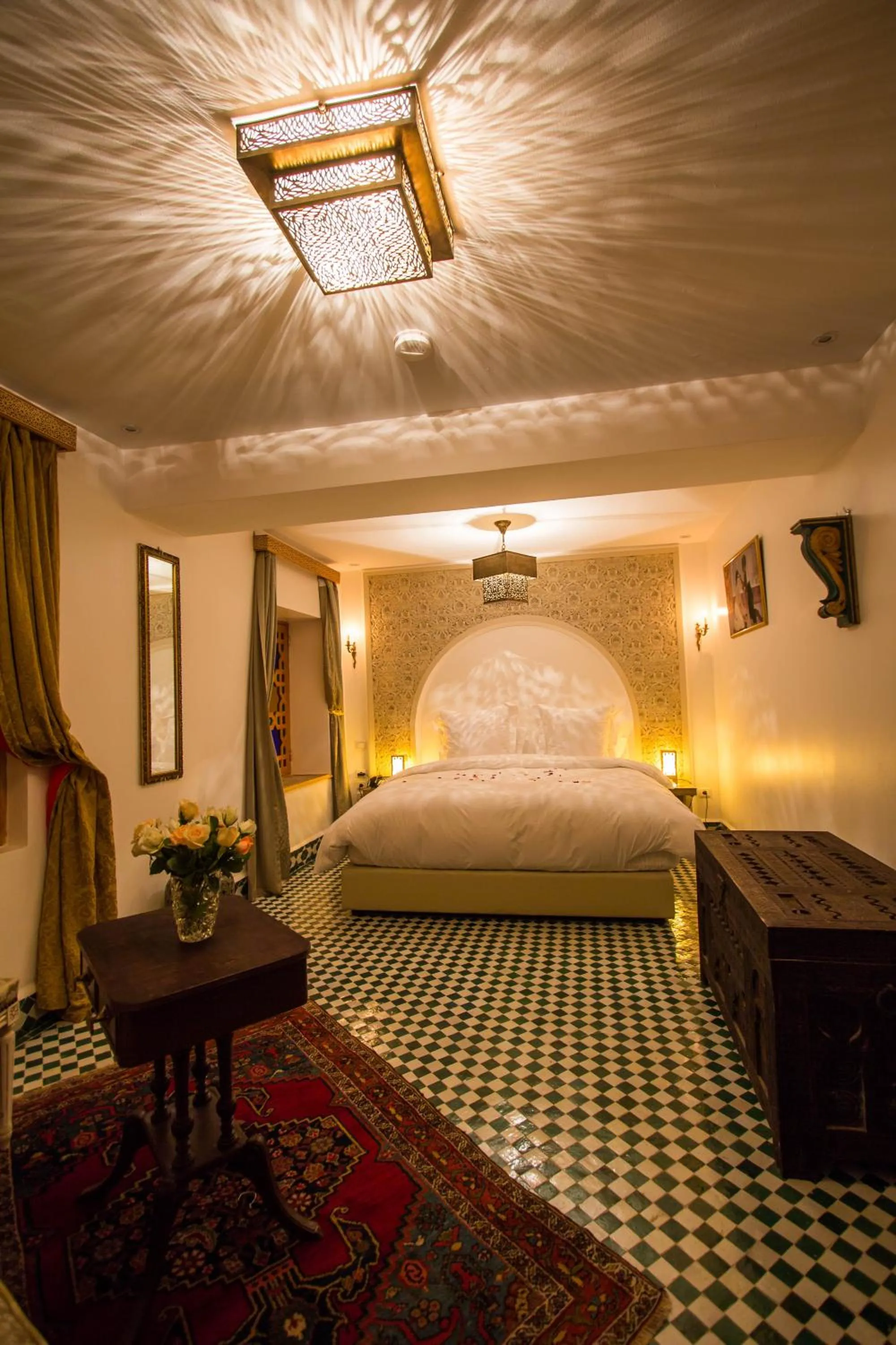 Photo of the whole room, Bed in Riad Amor - Suite & Spa