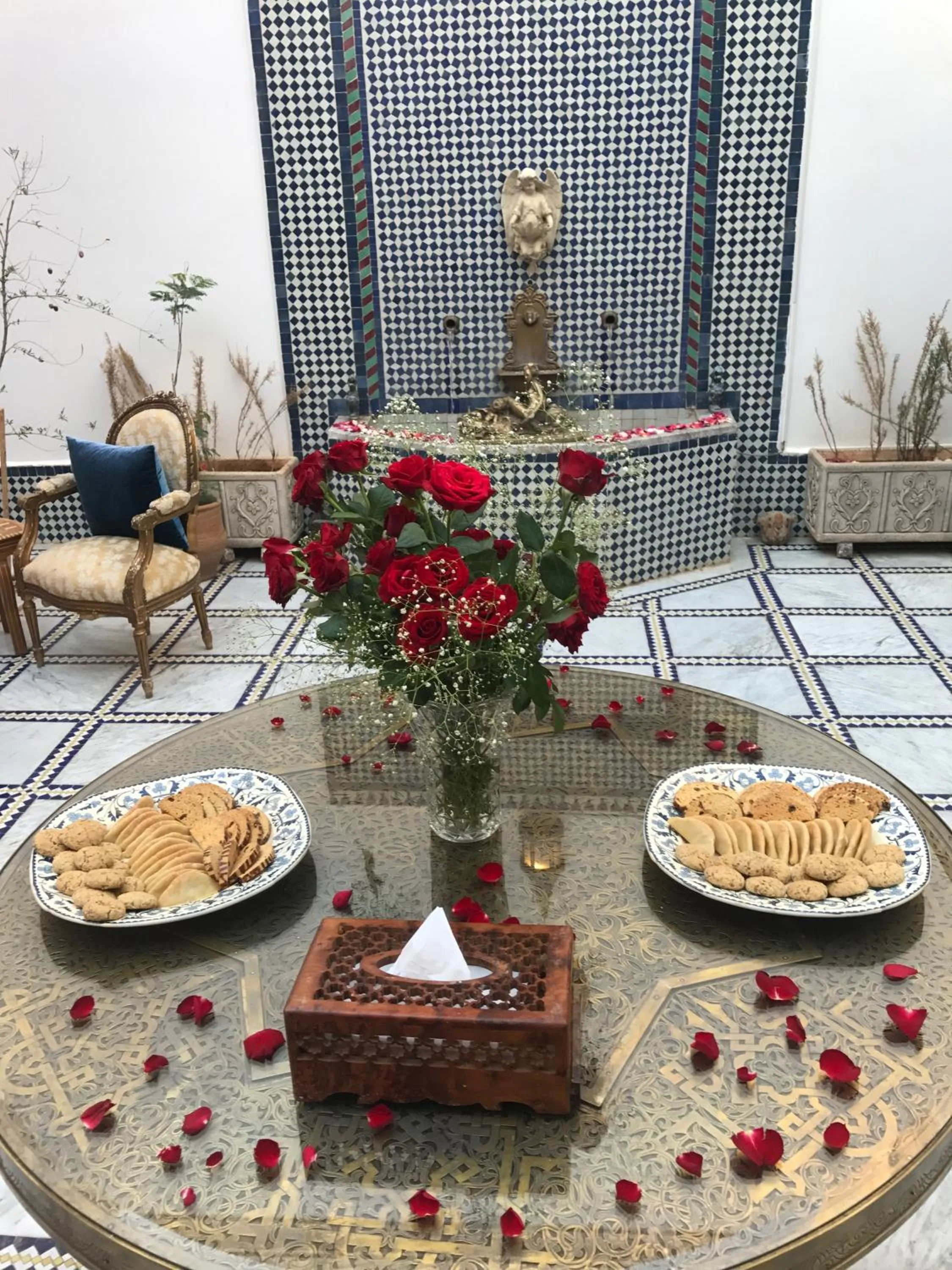 Patio in Riad Amor - Suite & Spa