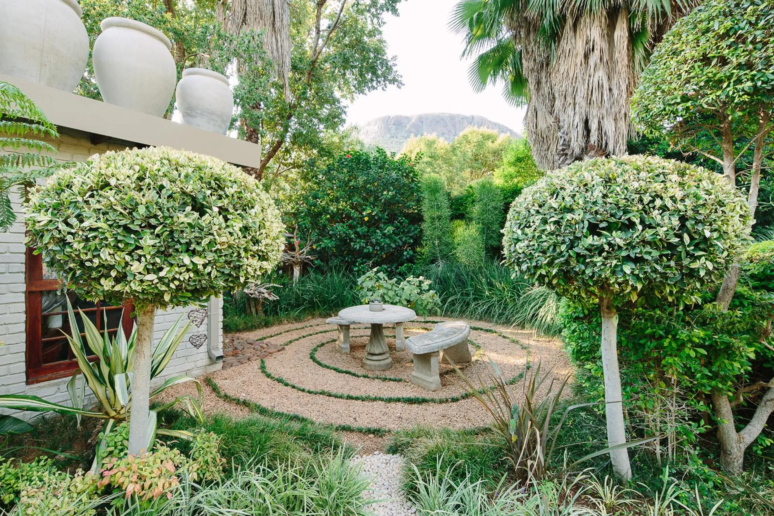 Garden in The Art Guesthouse