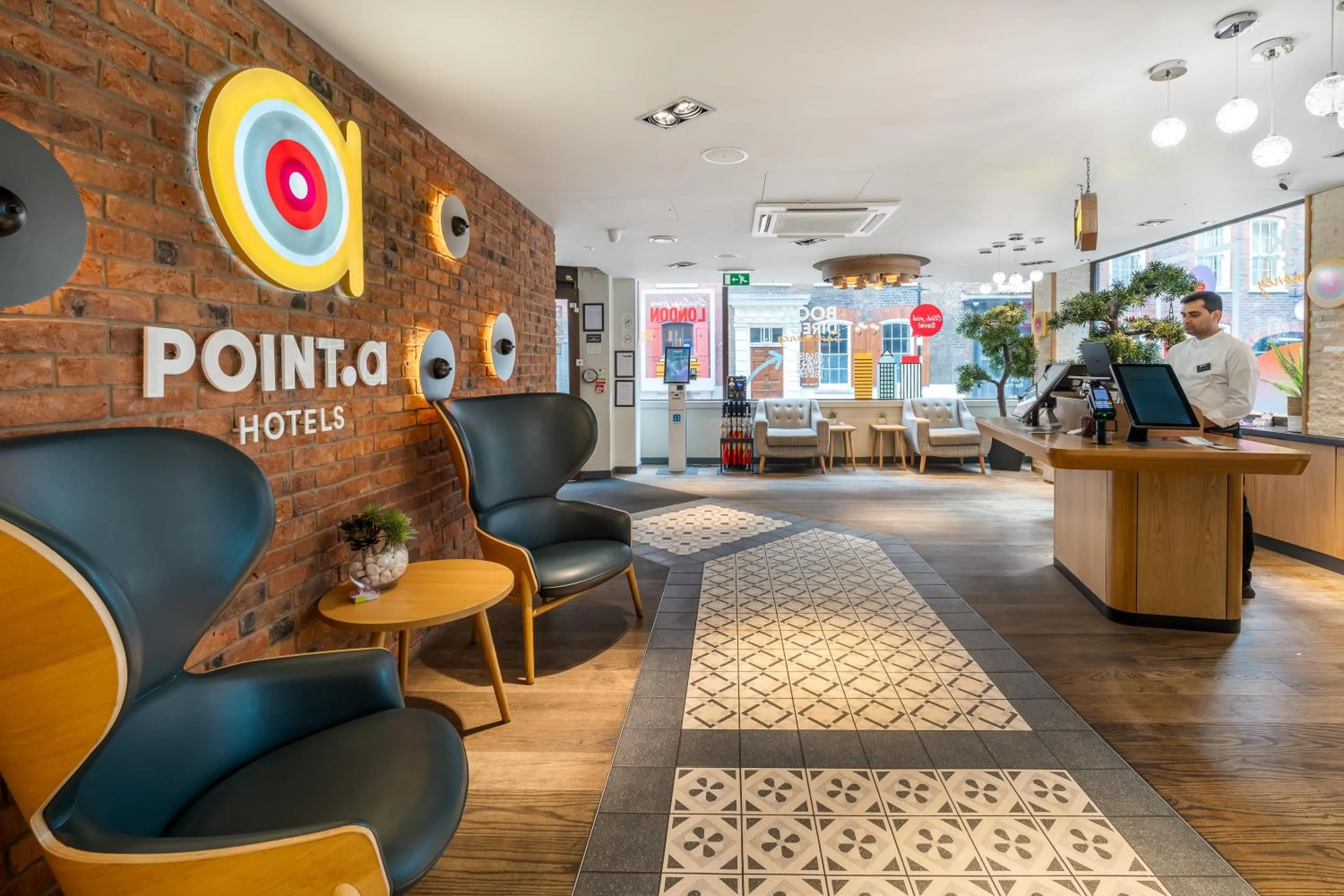 Lobby or reception in Point A London Liverpool Street