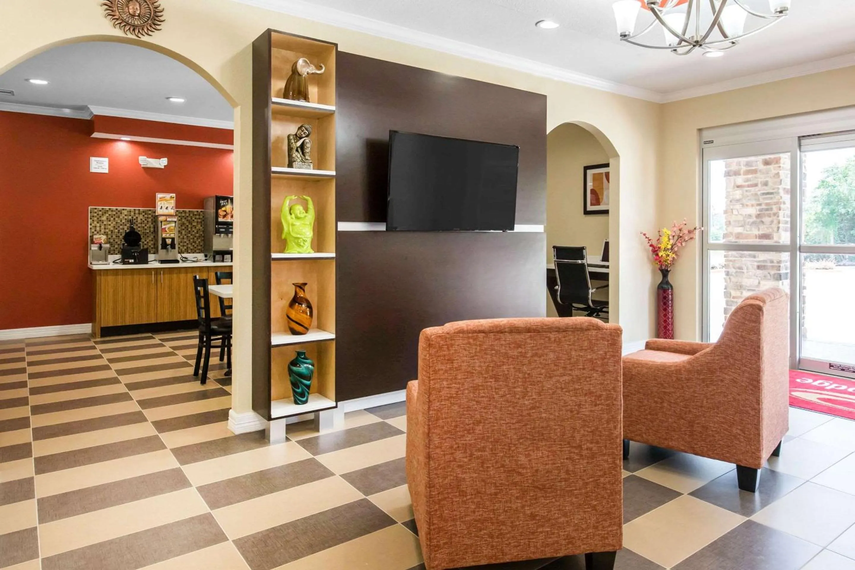Lobby or reception in Scottish Inns & Suites Spring - Houston North