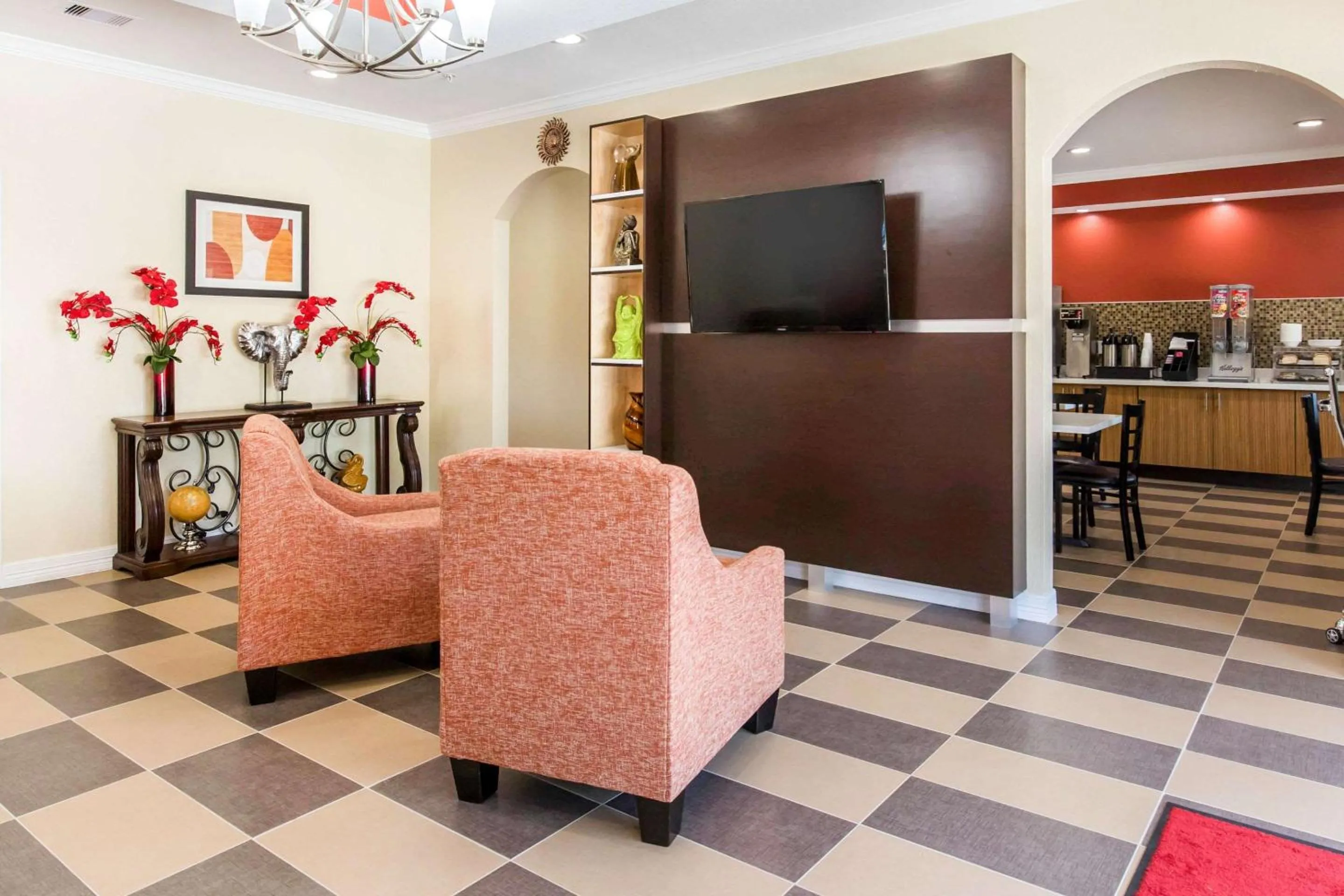 Lobby or reception in Scottish Inns & Suites Spring - Houston North