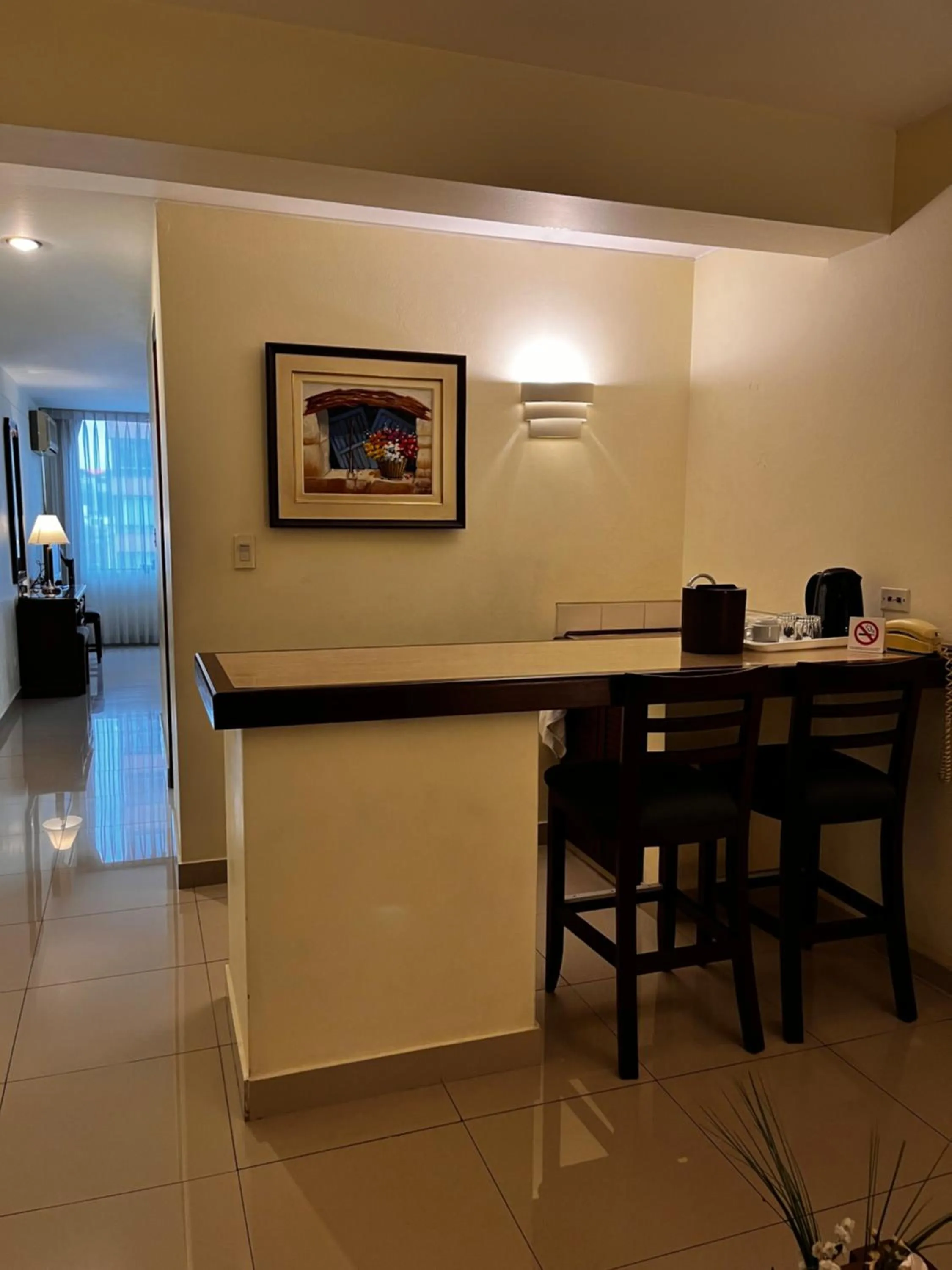 Dining area in Hotel Boulevard