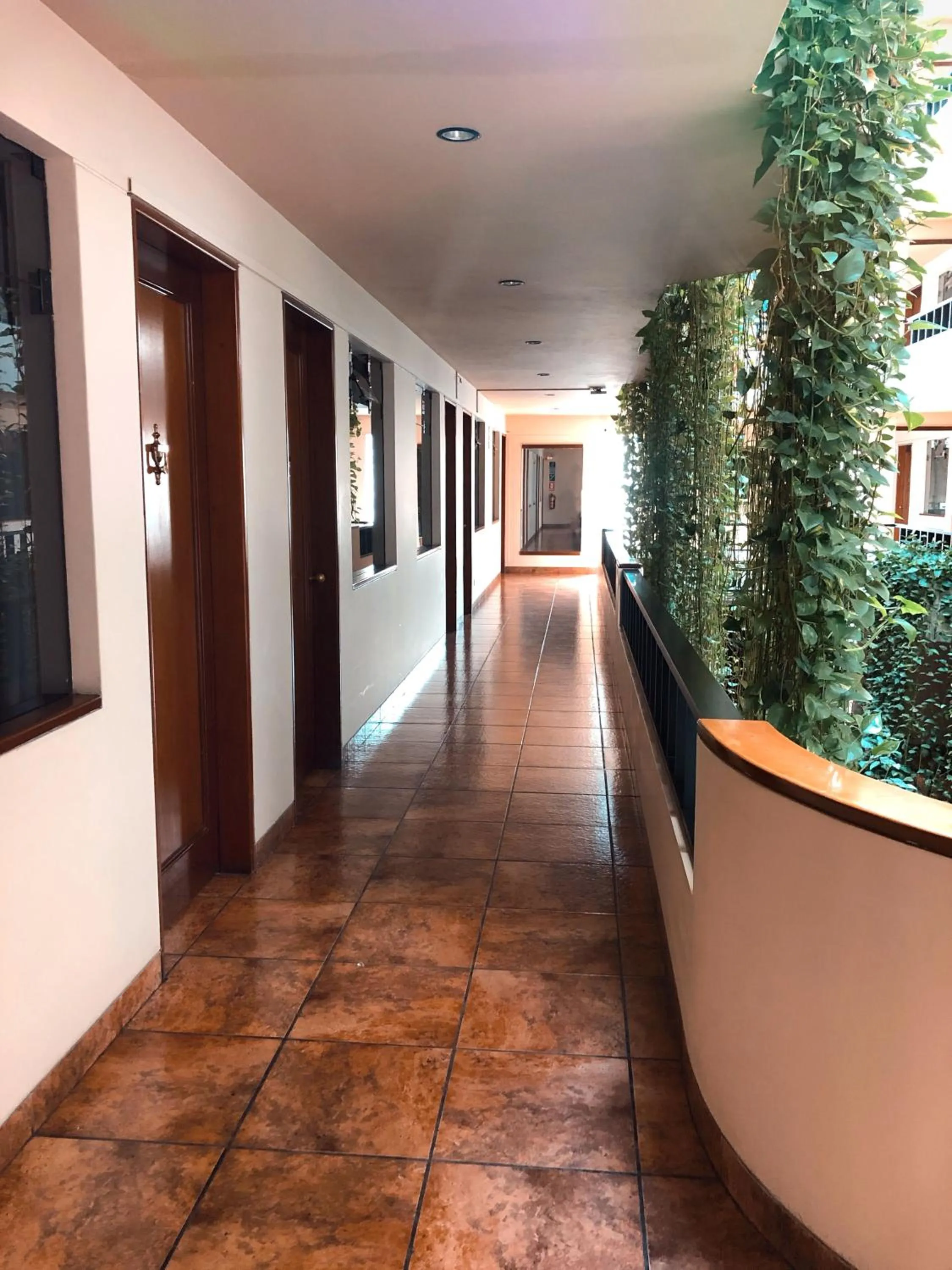 Patio in Hotel Boulevard