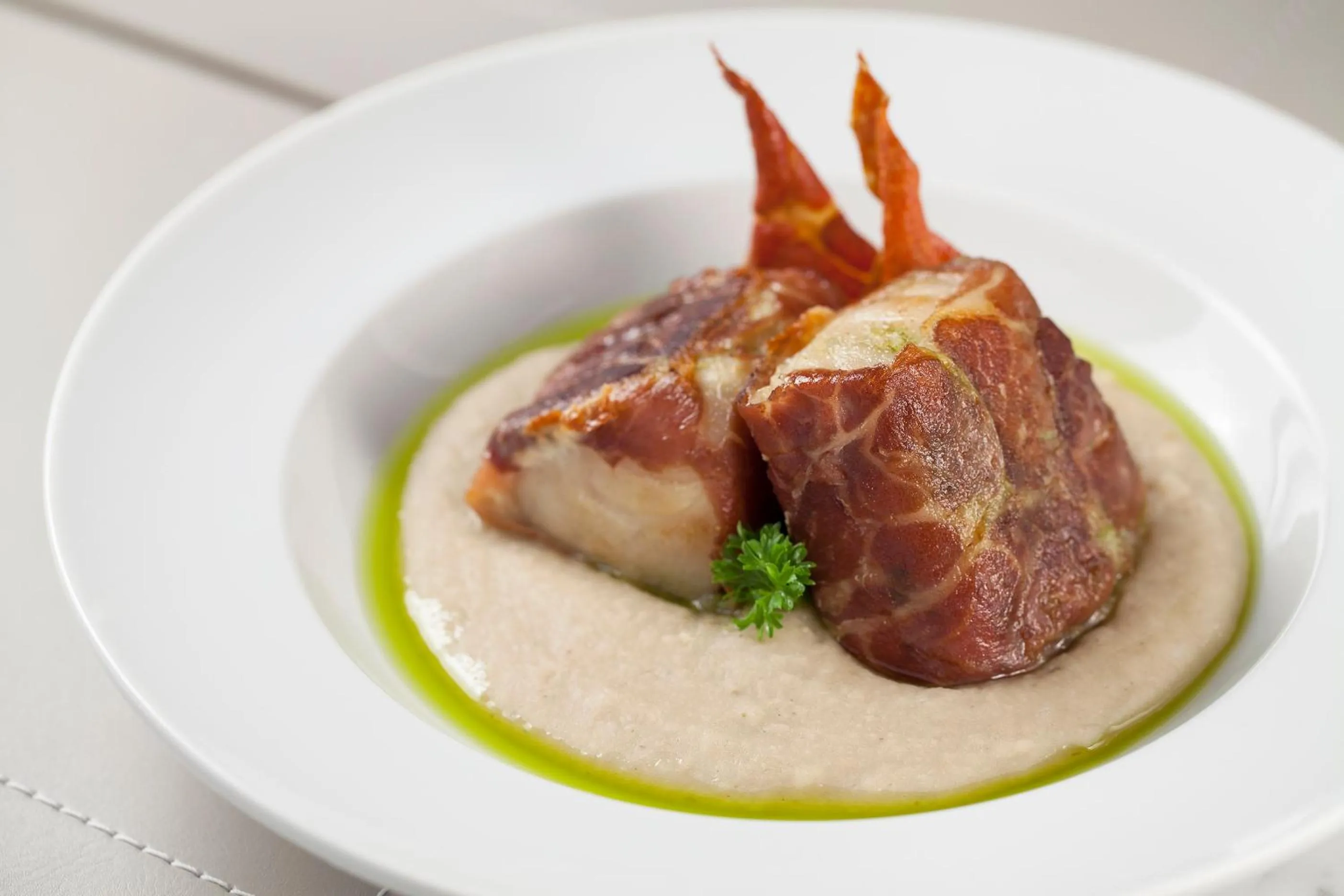 Food close-up in Venit Mio Hotel