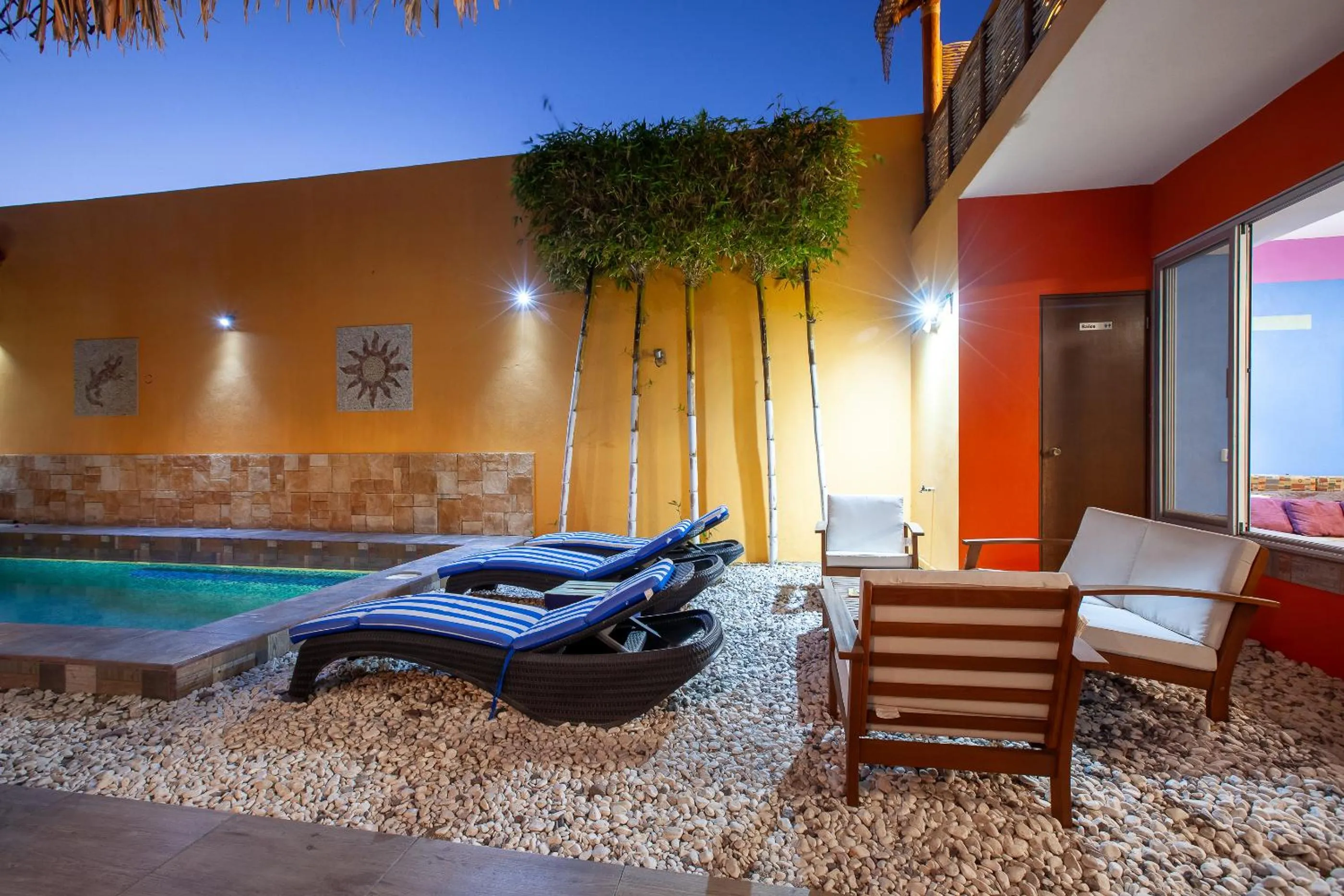 Patio in Casa Juarez B&B