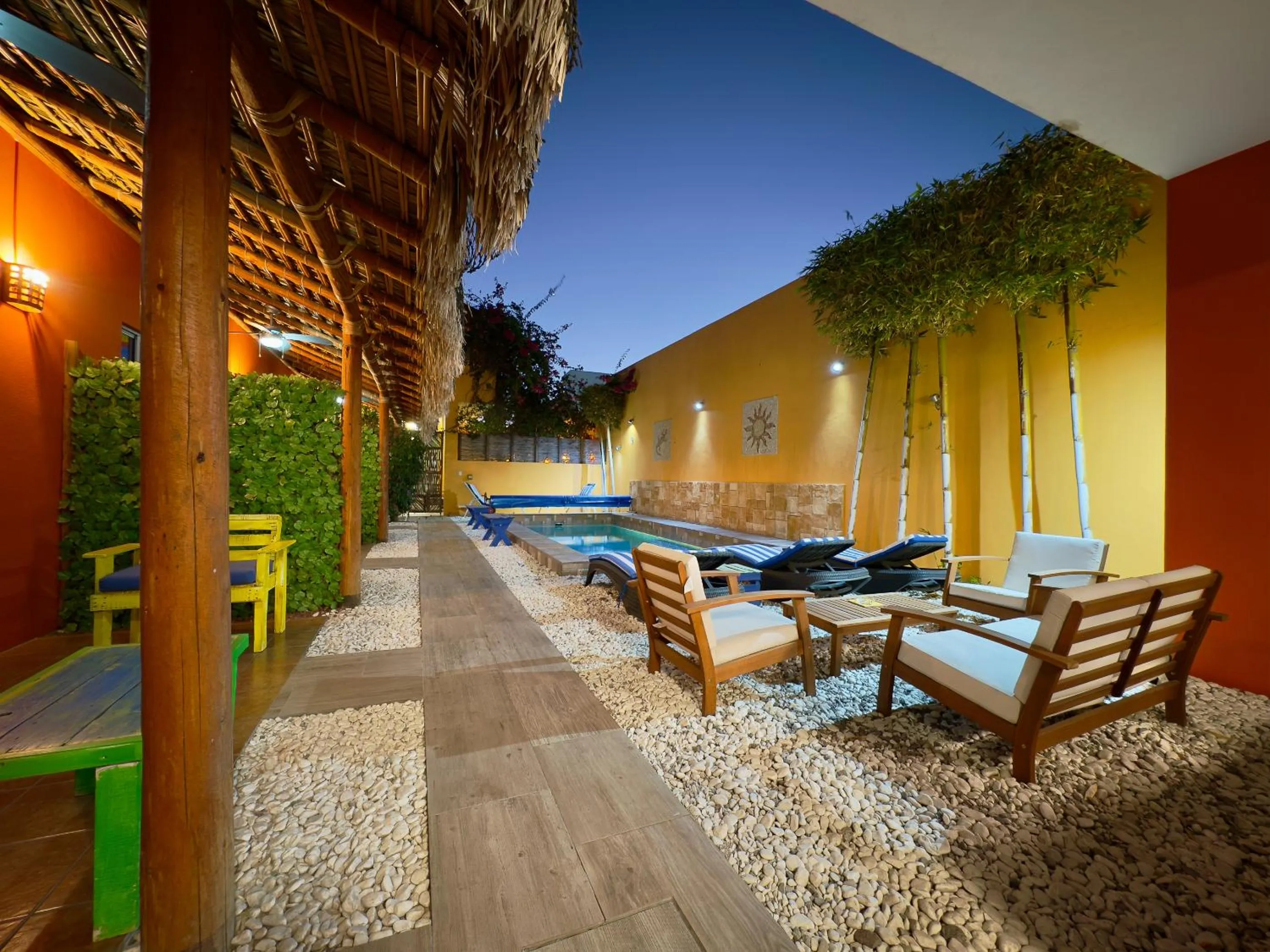 Patio in Casa Juarez B&B