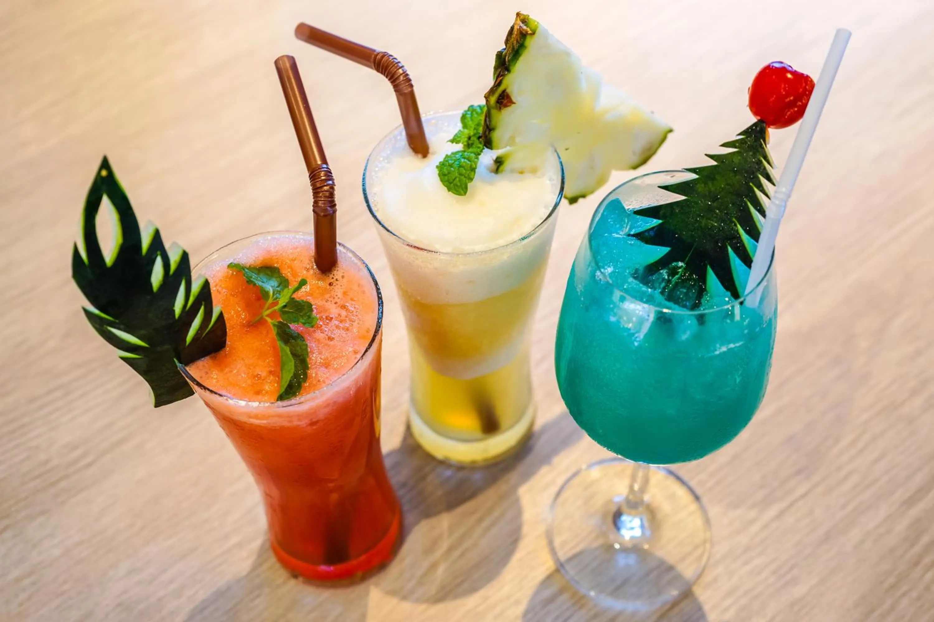 Alcoholic drinks in Serenity Hotel and Spa Kabinburi