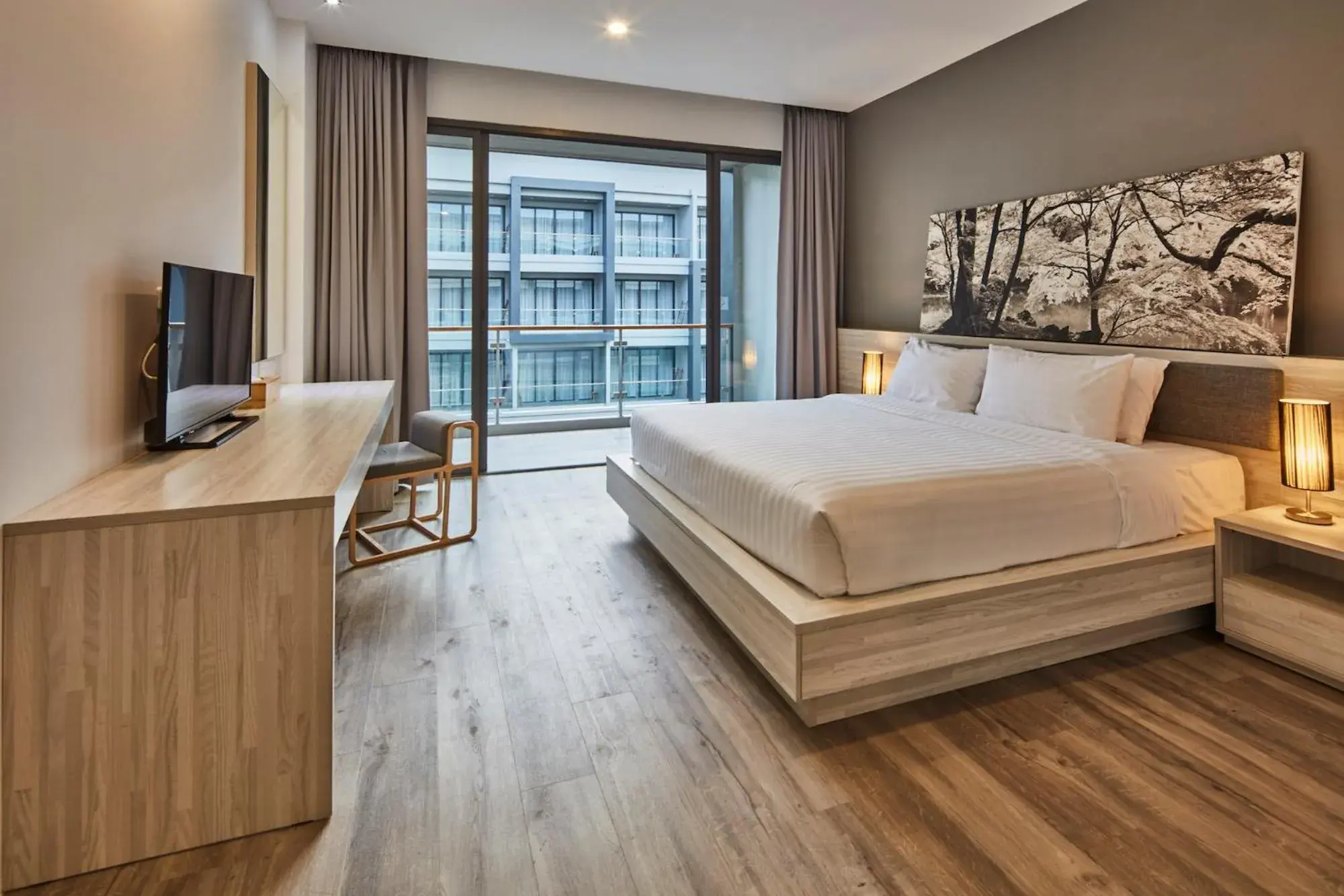 Cozy Standard King Garden View in Serenity Hotel and Spa Kabinburi Cozy Standard King Garden View in Serenity Hotel and Spa Kabinburi