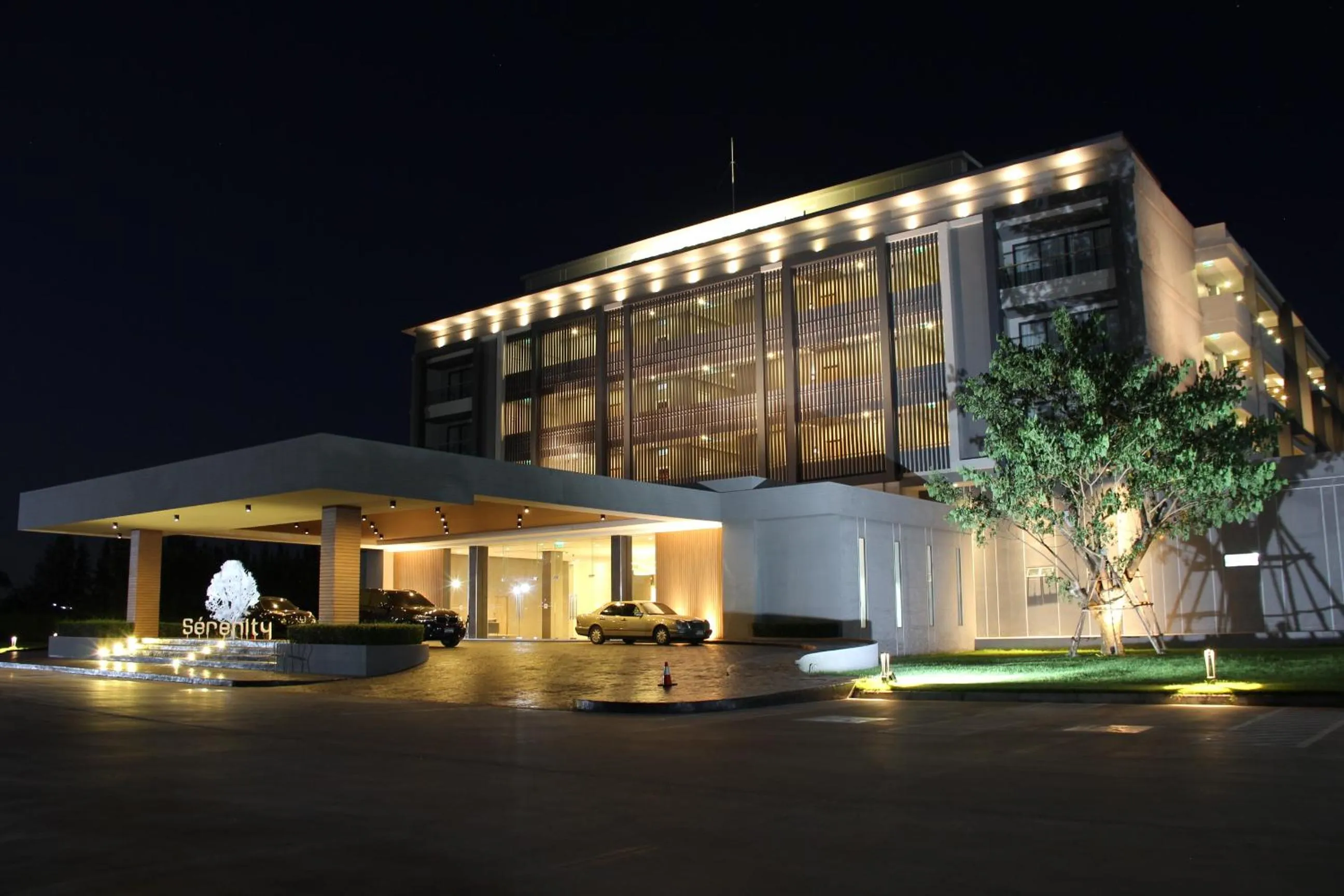 Facade/entrance in Serenity Hotel and Spa Kabinburi