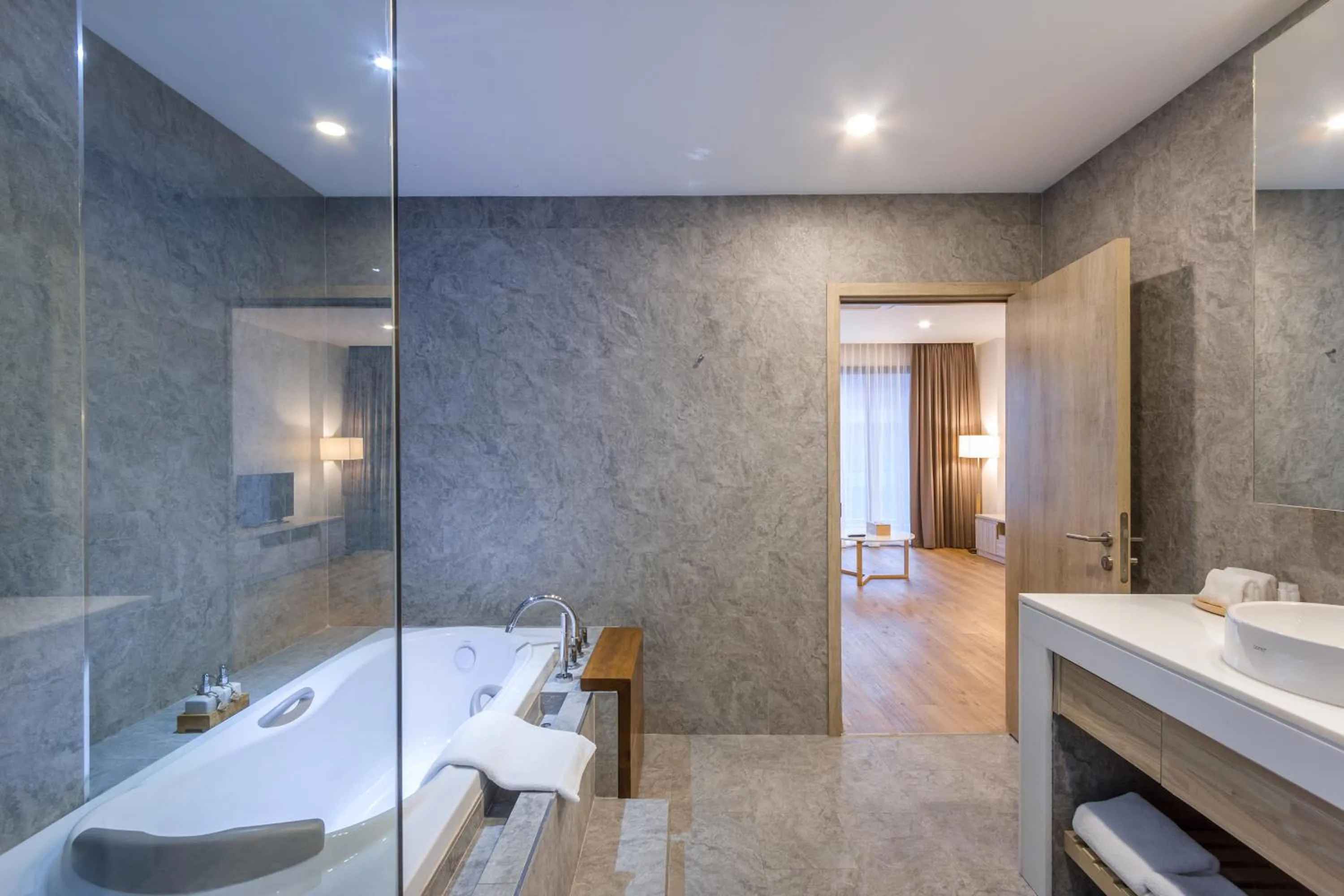 Bathroom in Serenity Hotel and Spa Kabinburi