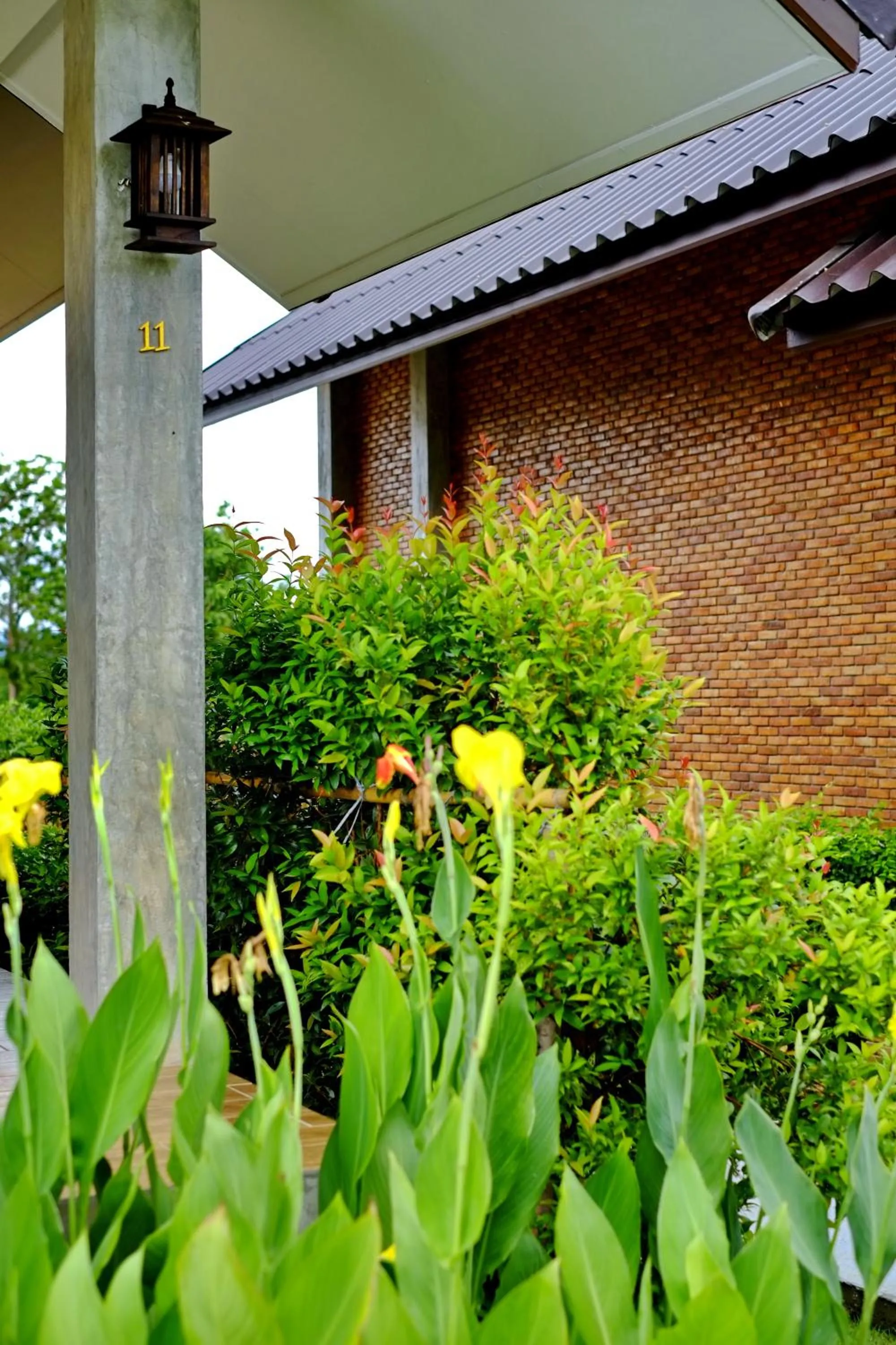 Decorative detail in Sawasdee Sukhothai Resort