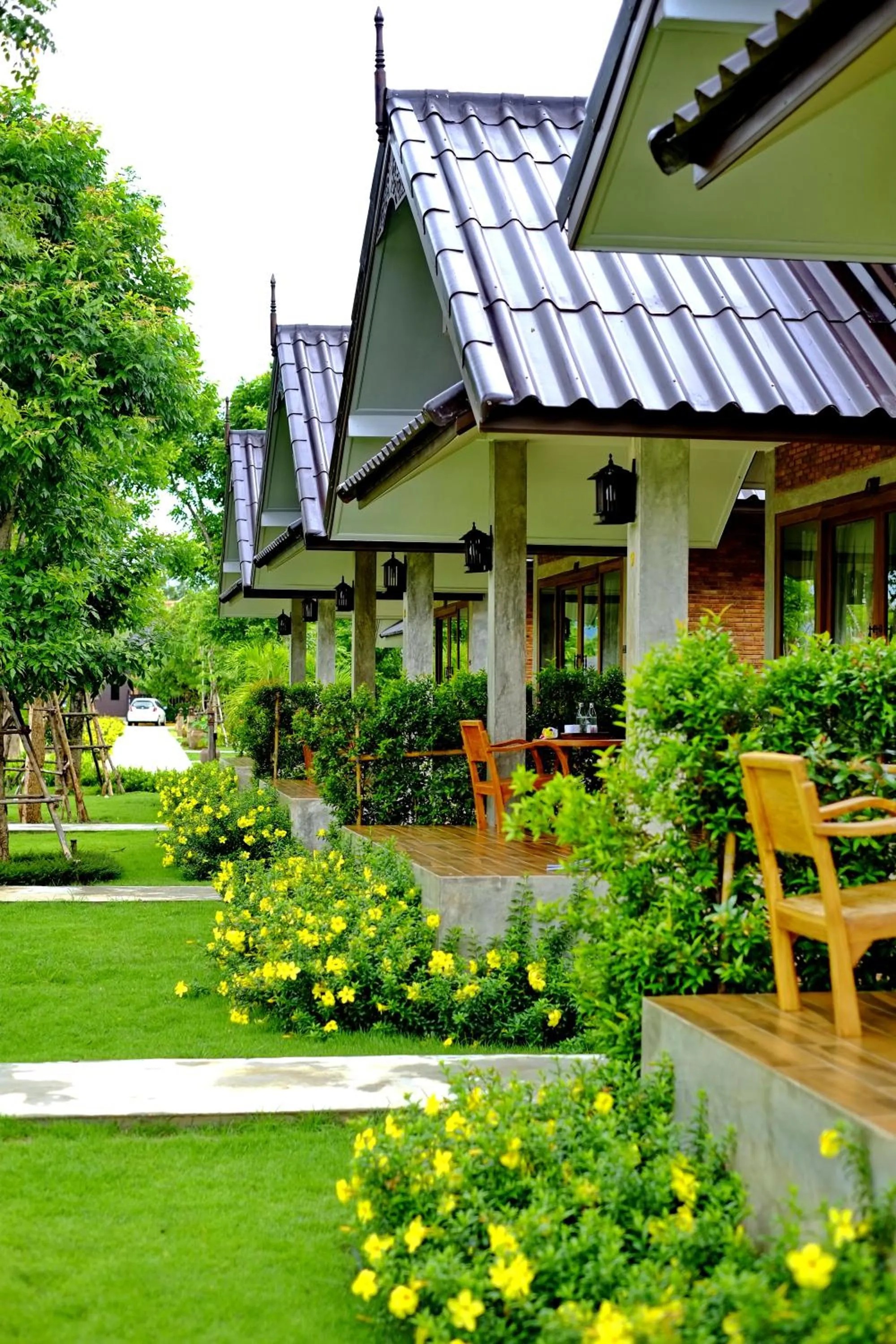 Patio in Sawasdee Sukhothai Resort