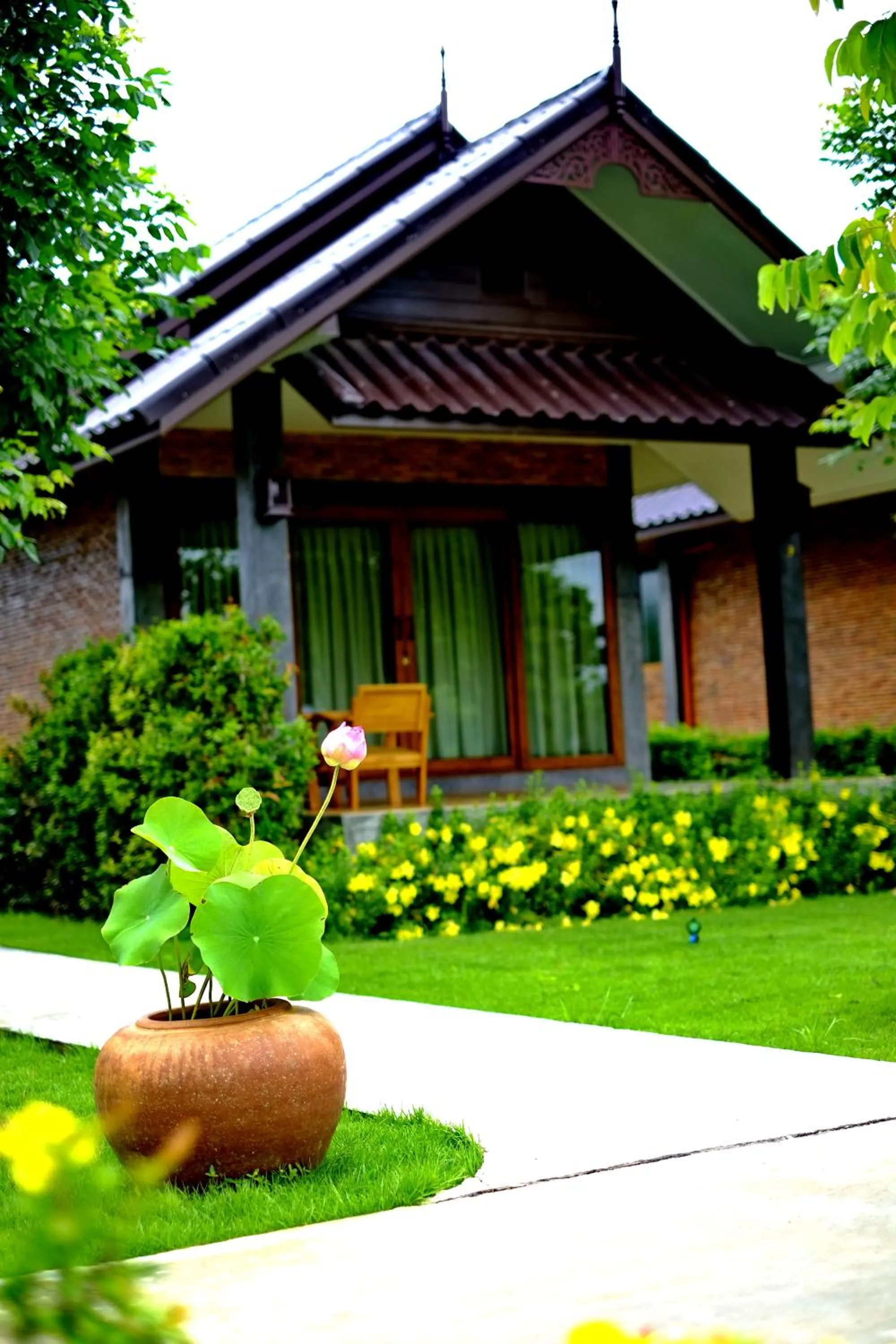 Decorative detail in Sawasdee Sukhothai Resort