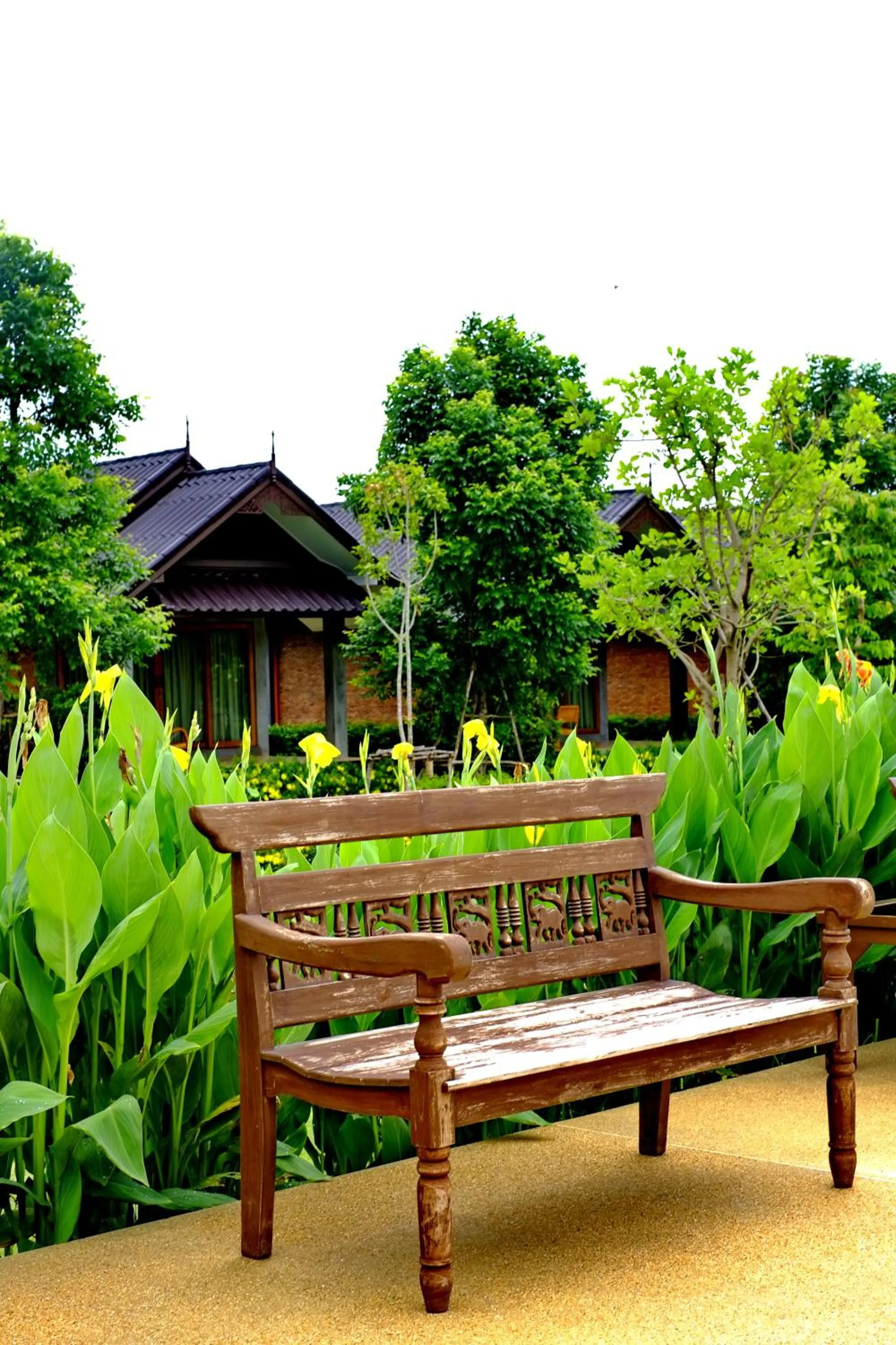 Decorative detail in Sawasdee Sukhothai Resort