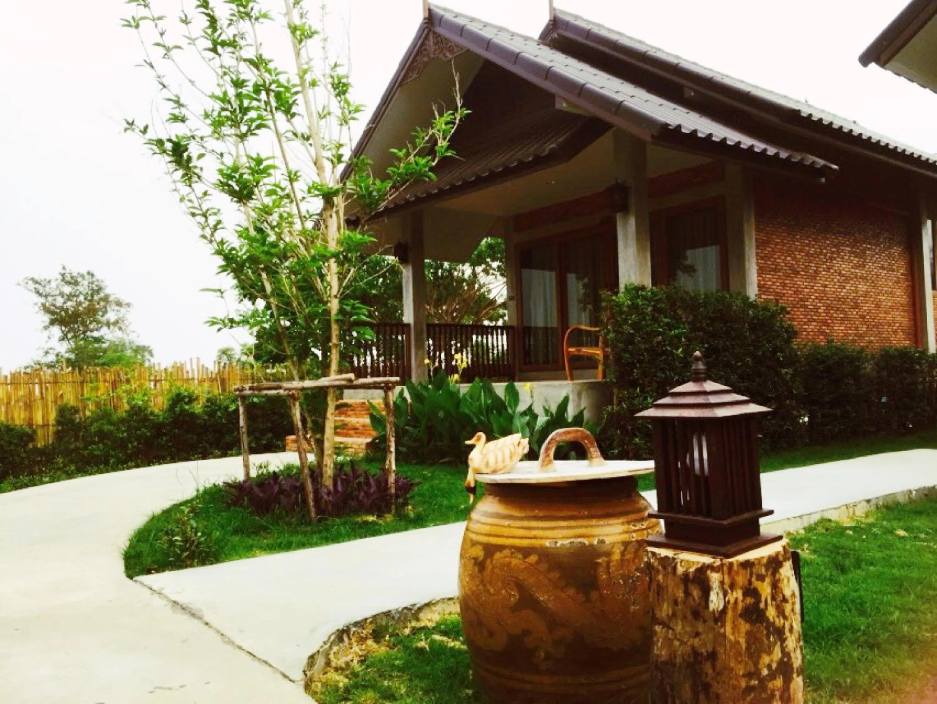 Decorative detail in Sawasdee Sukhothai Resort