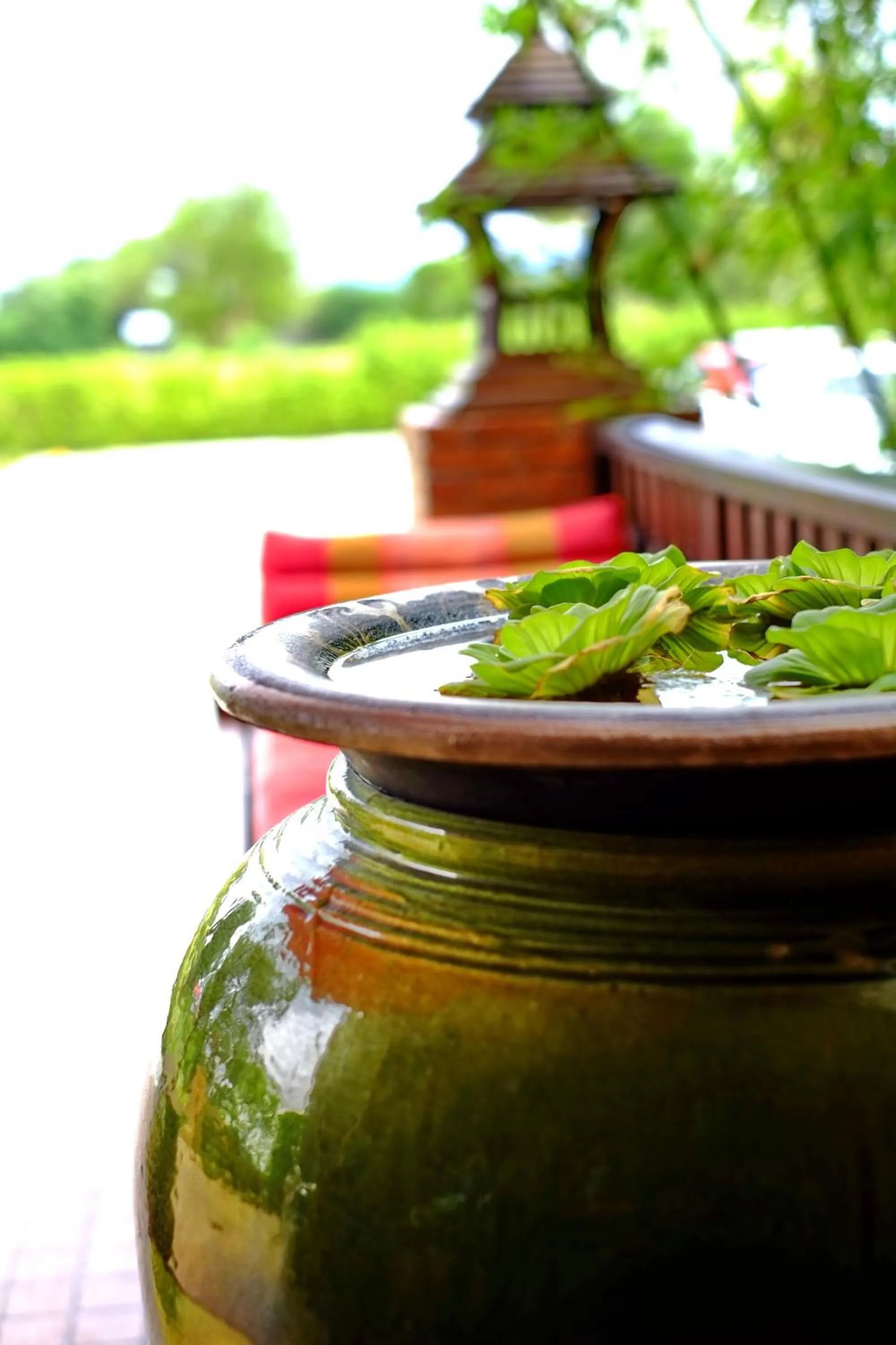 Decorative detail in Sawasdee Sukhothai Resort