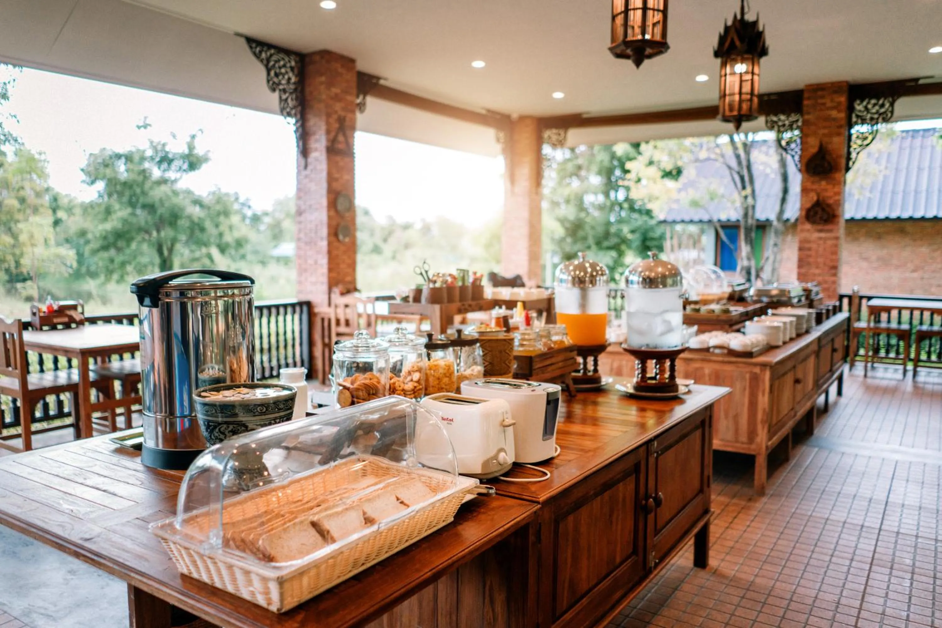 Breakfast in Sawasdee Sukhothai Resort