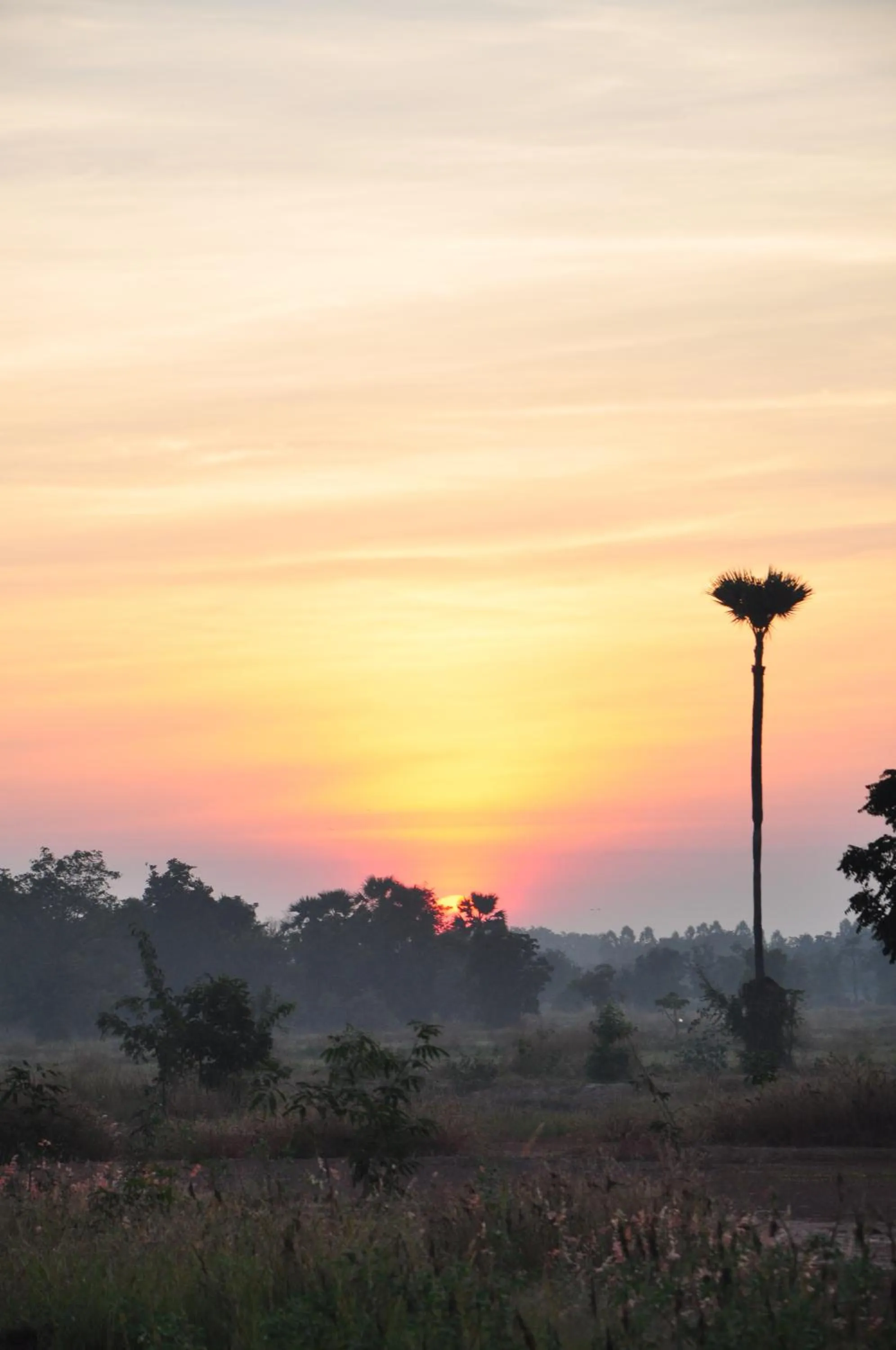 Sunrise in Sawasdee Sukhothai Resort