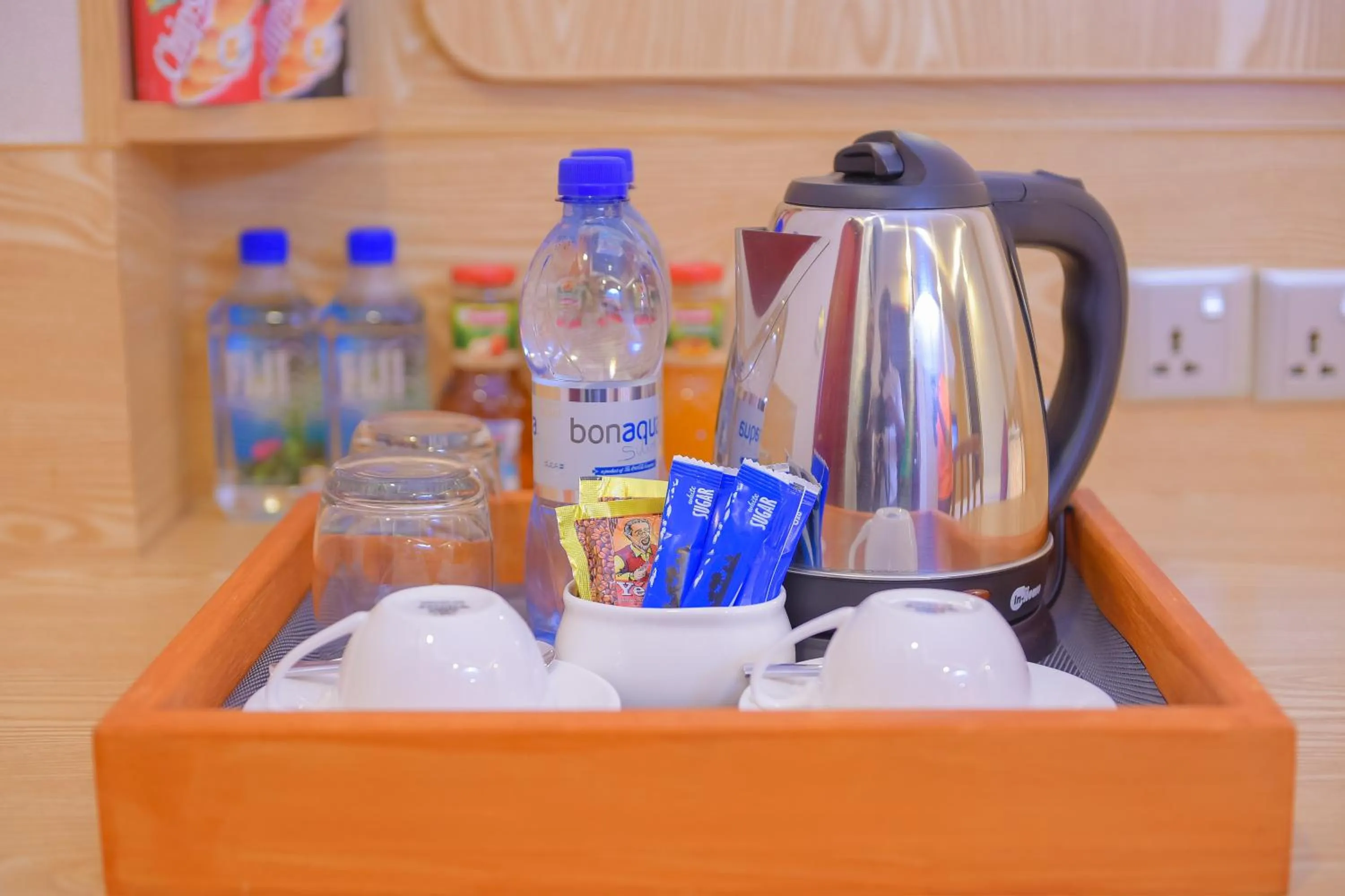 Coffee/tea facilities in Hathaa Beach Maldives