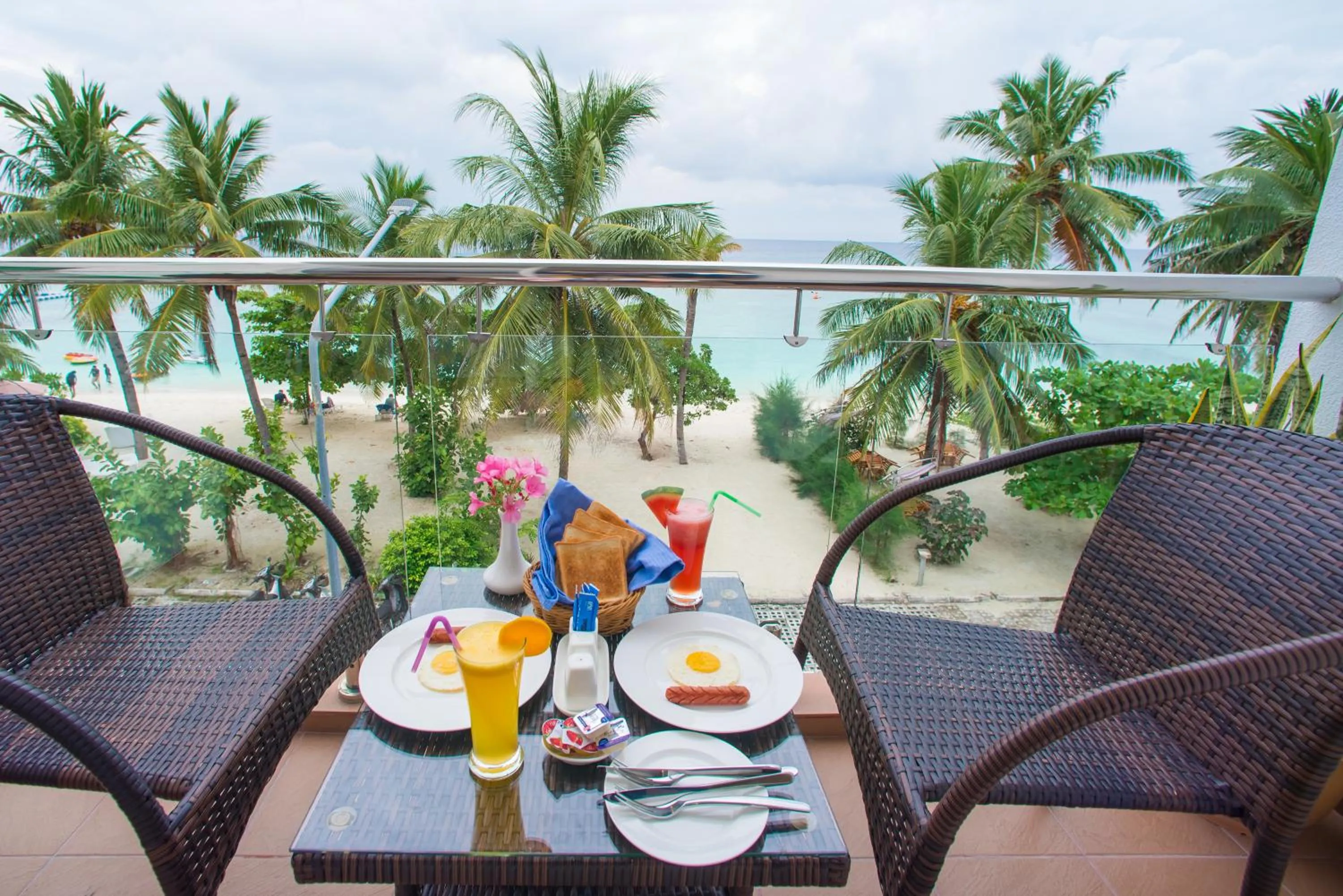 Balcony/Terrace in Hathaa Beach Maldives