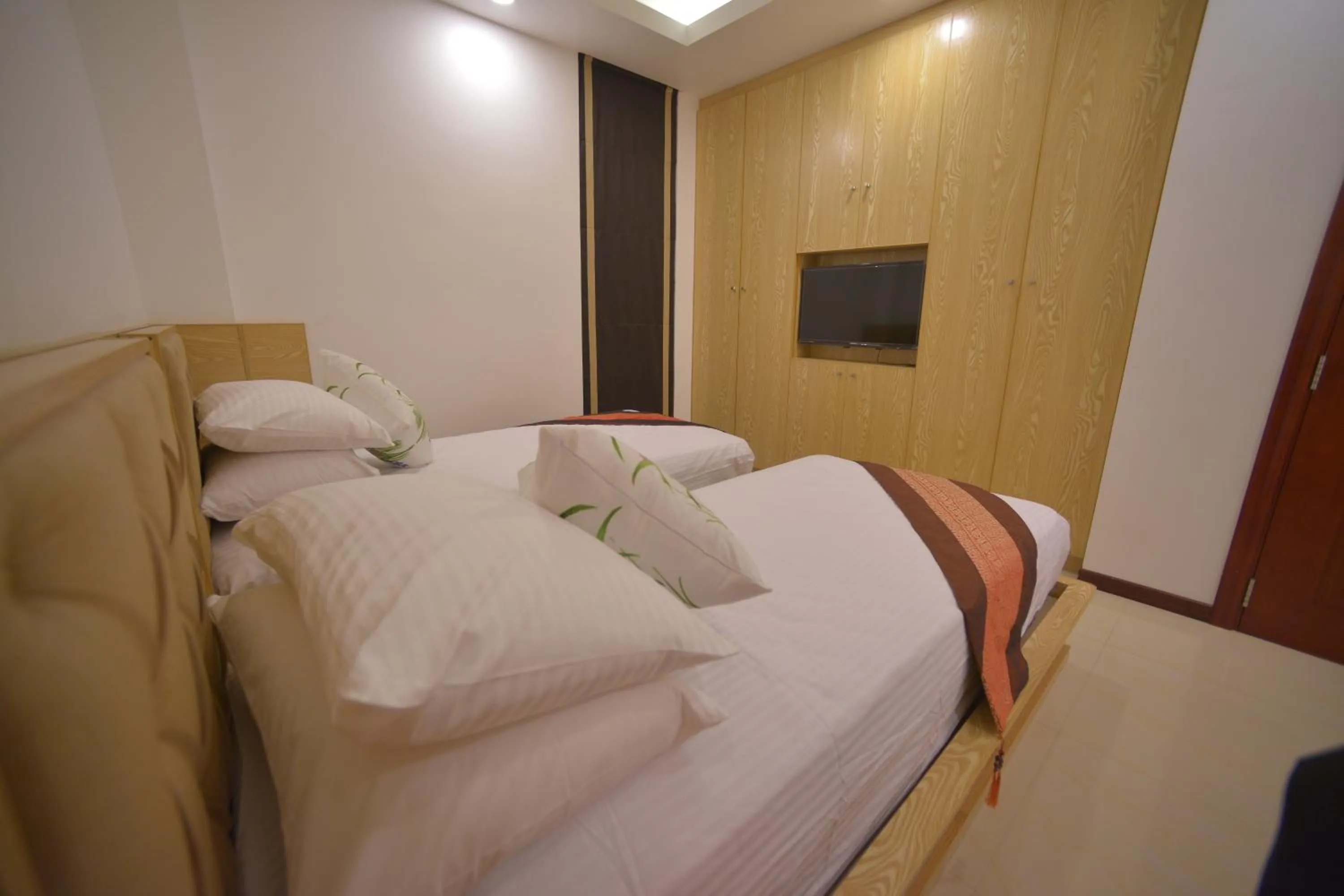 Bedroom, Bed in Hathaa Beach Maldives