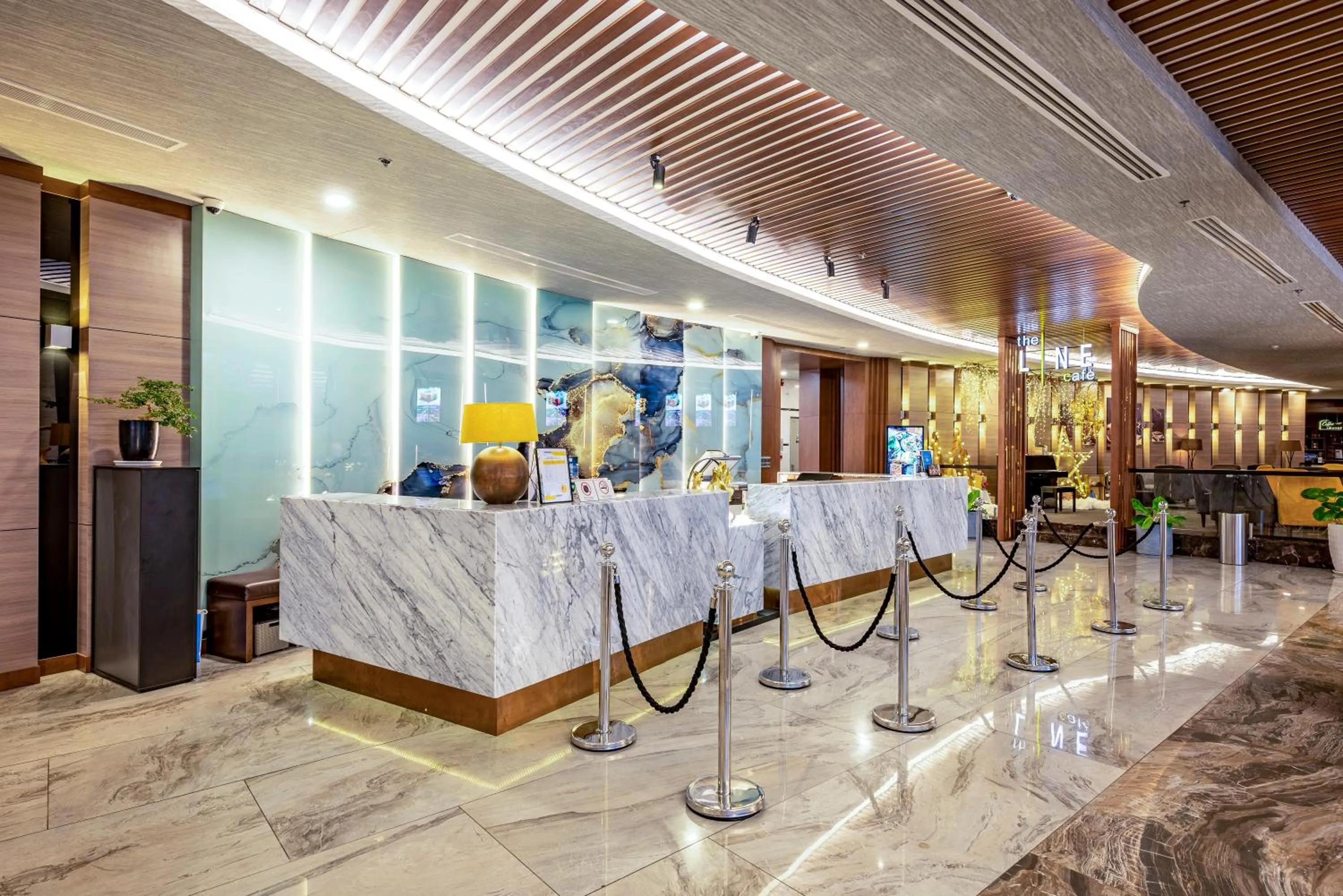 Lobby or reception in The Malibu Hotel