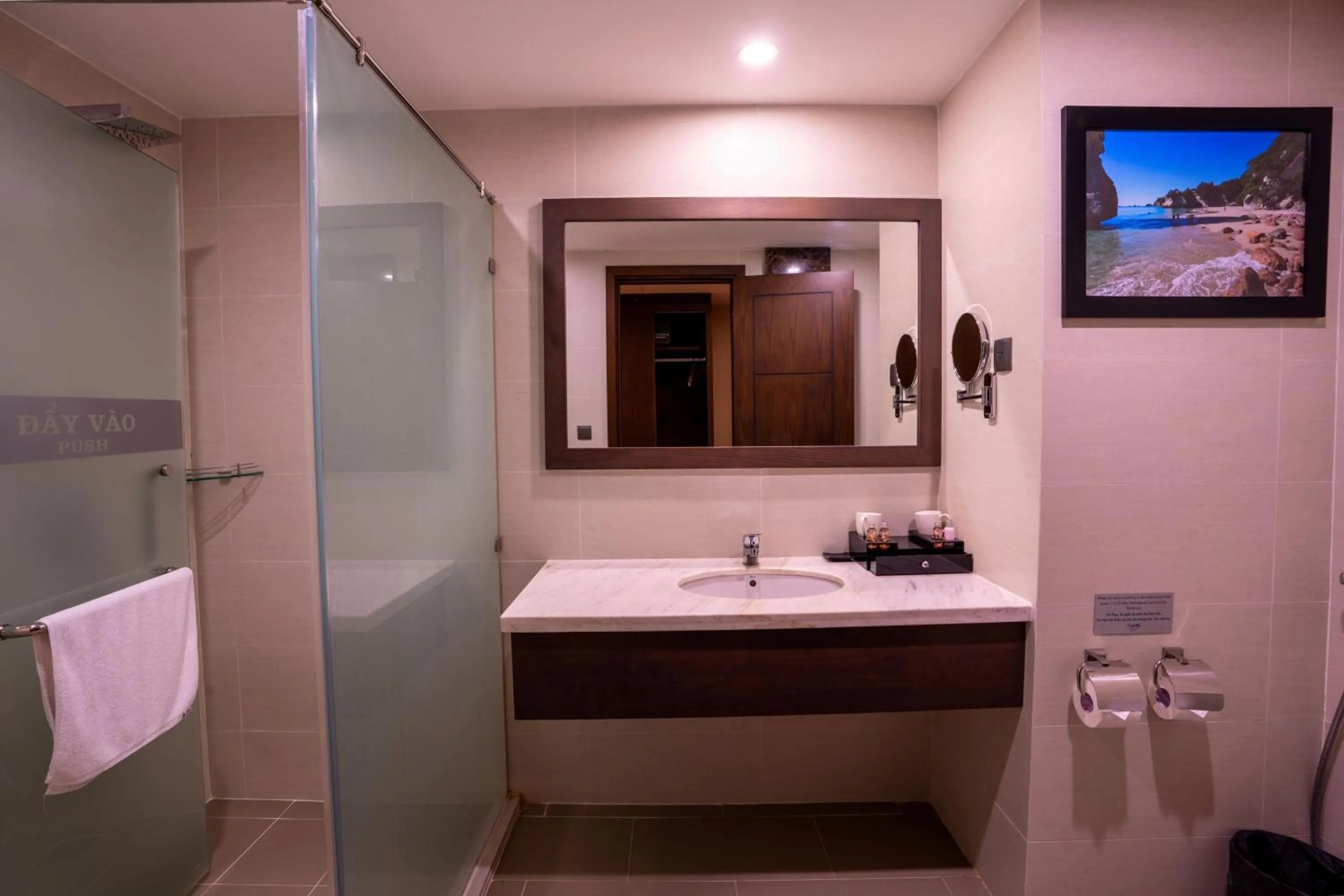 Bathroom in The Malibu Hotel