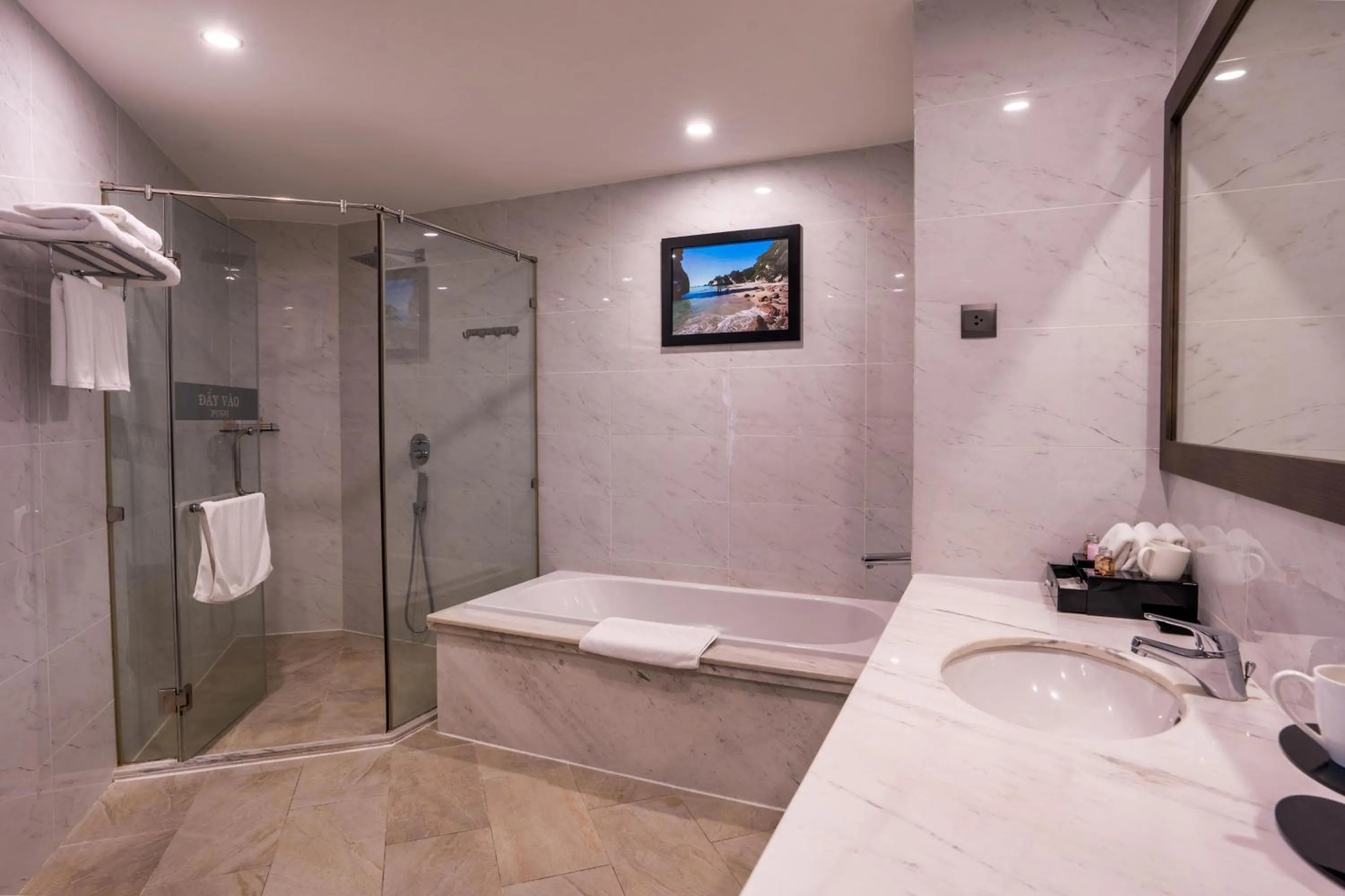 Bathroom in The Malibu Hotel