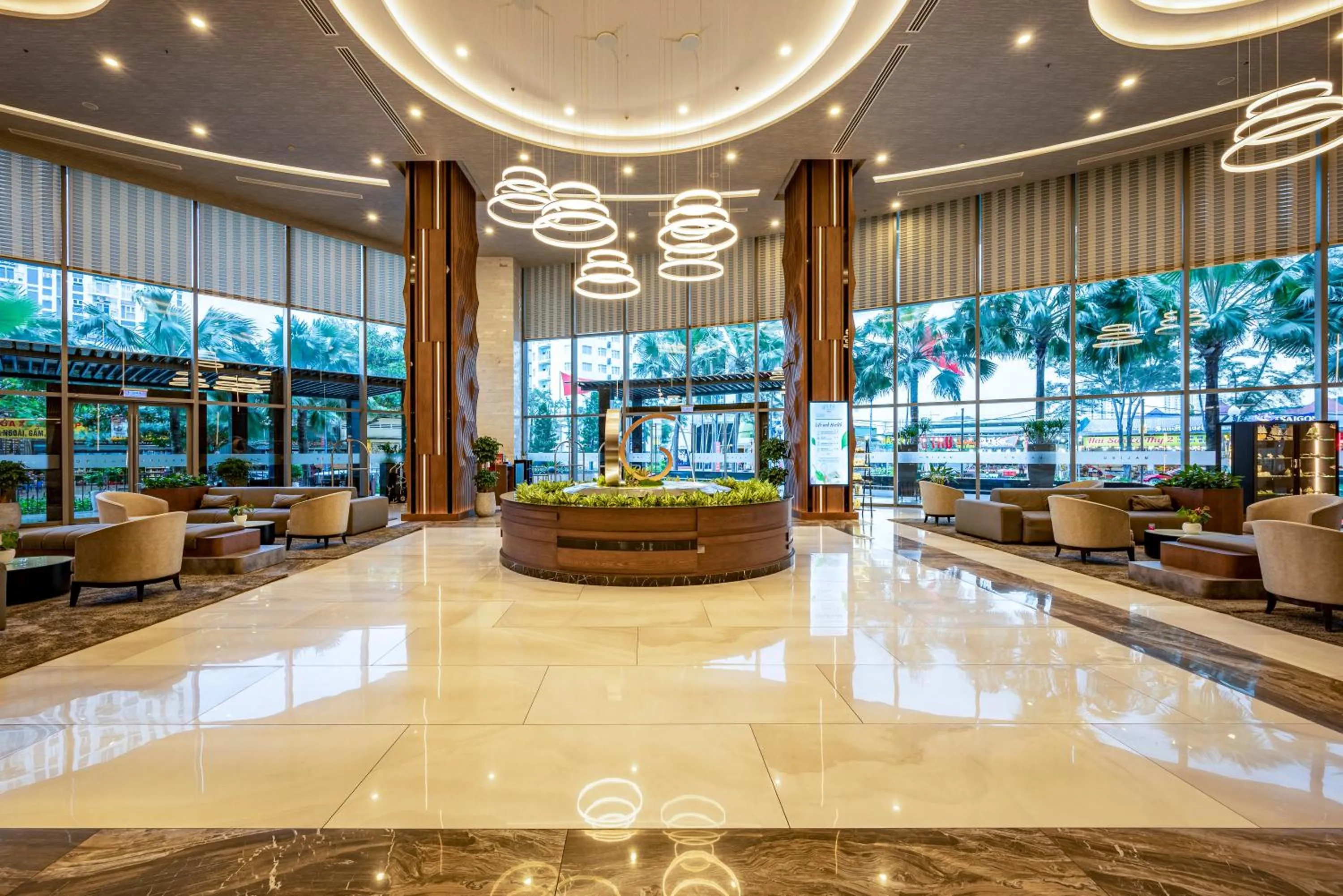 Lobby or reception in The Malibu Hotel