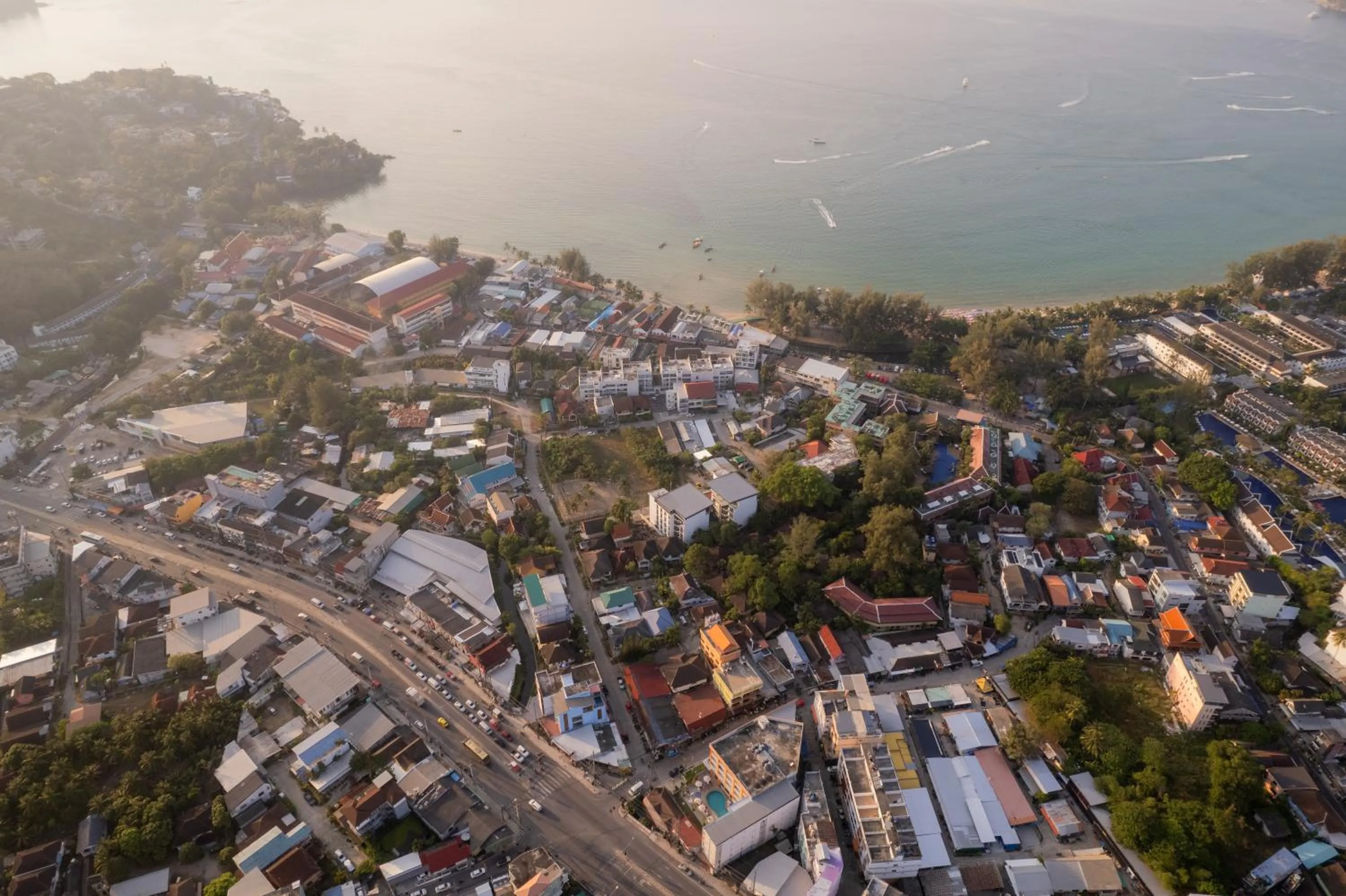 City view in Chabana Kamala Hotel