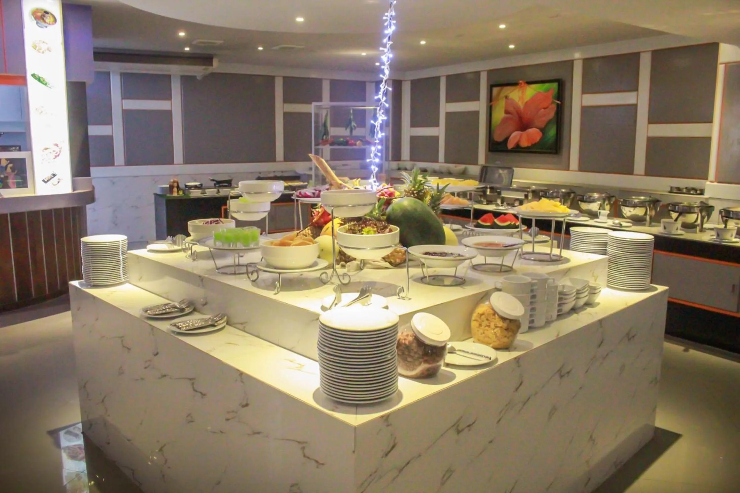 Breakfast in Chabana Kamala Hotel