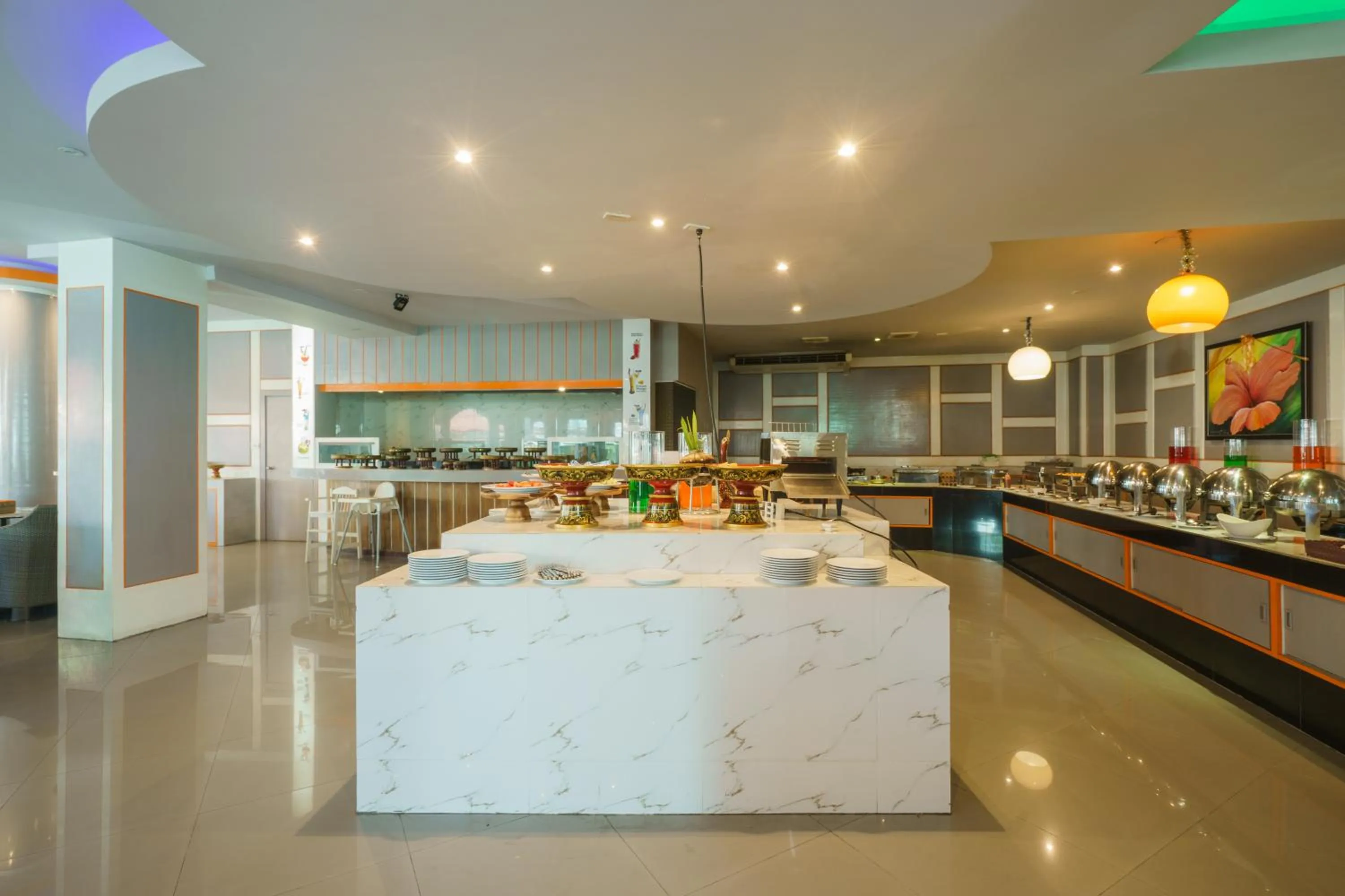 Breakfast in Chabana Kamala Hotel