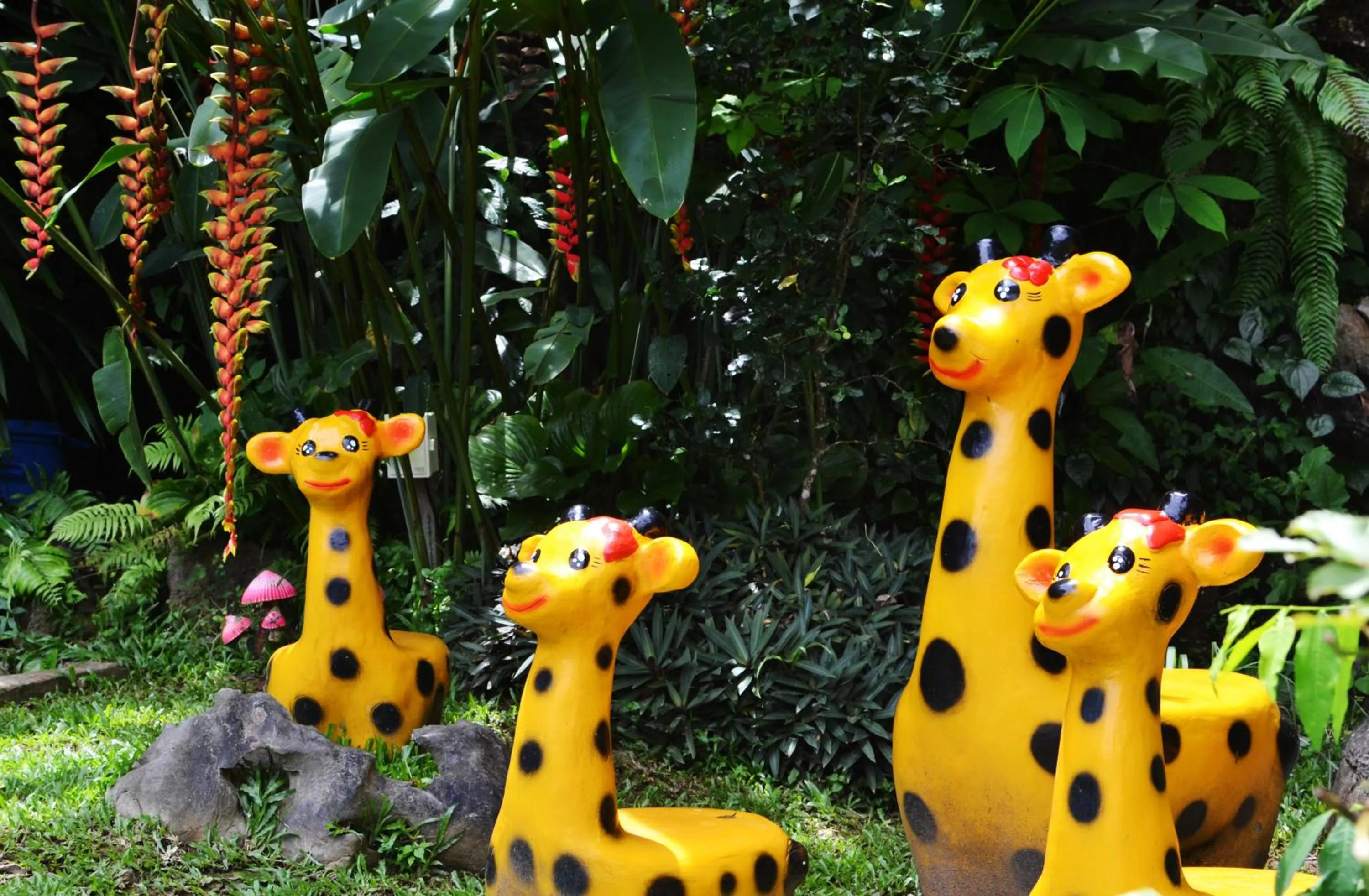 Garden view in Khao Chang View Resort